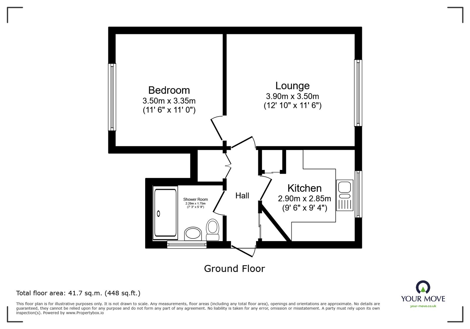 10, Millbank Street, Wolverhampton floorplan