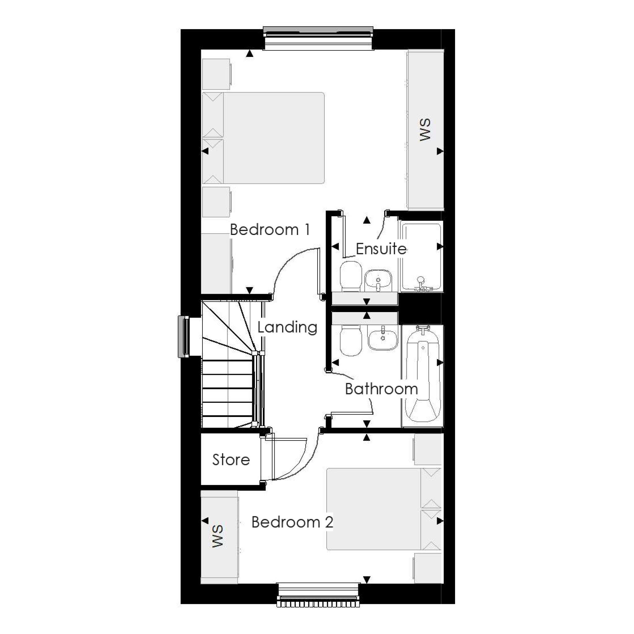 26, Coxes Mews, Billericay floorplan