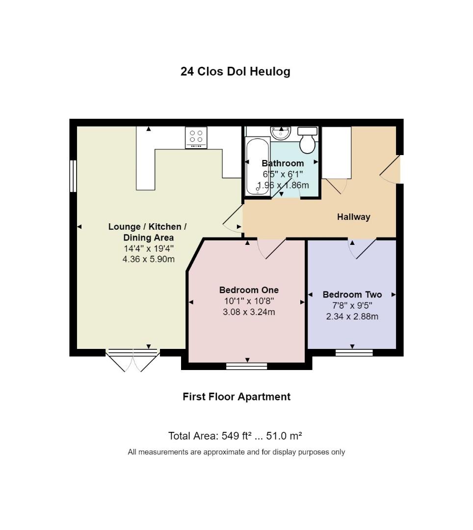 24, Clos Dol Heulog, Cardiff floorplan