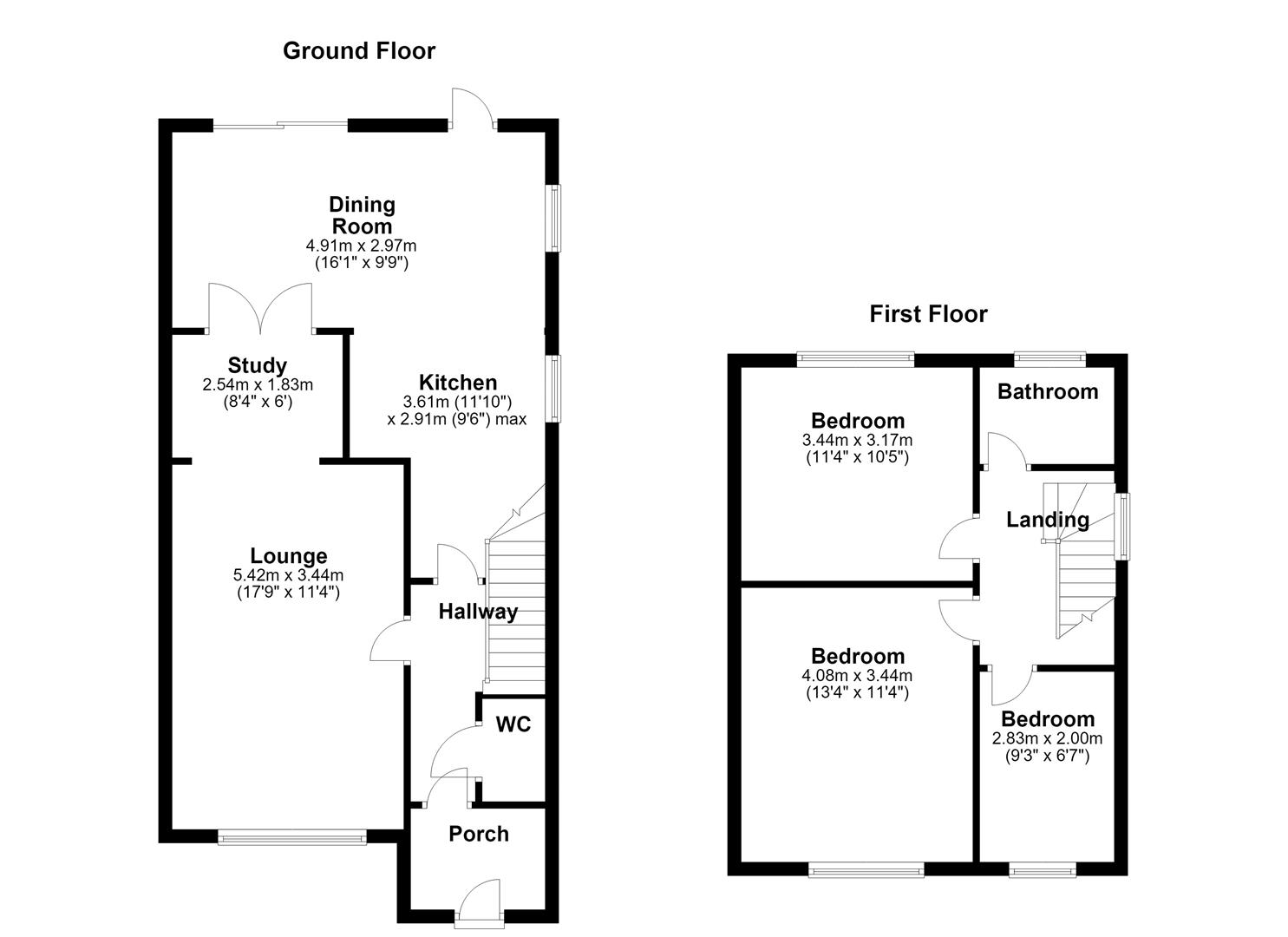18, Clarkebourne Drive, Grays floorplan