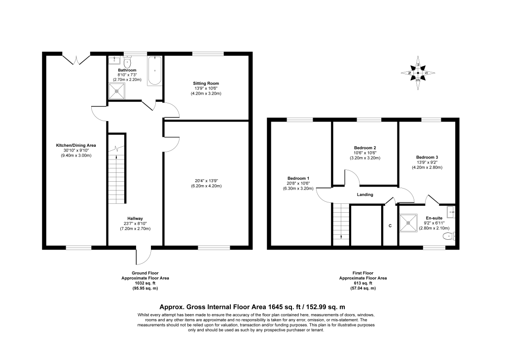 1, Cheviot Cottage, Patrington floorplan