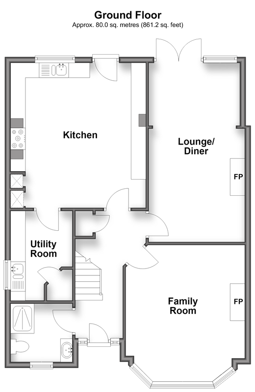 Worthing Road, Rustington floorplan