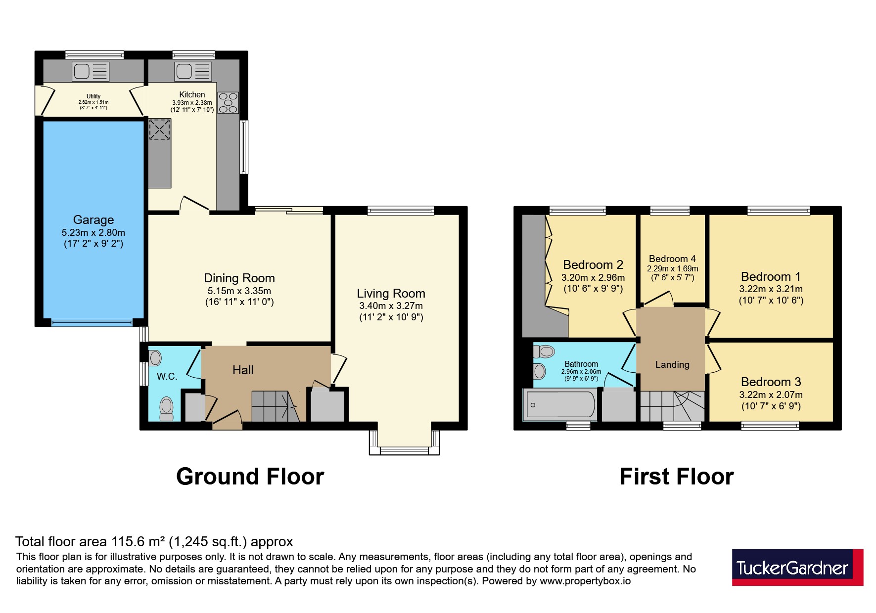124, The Rowans, Cambridge floorplan