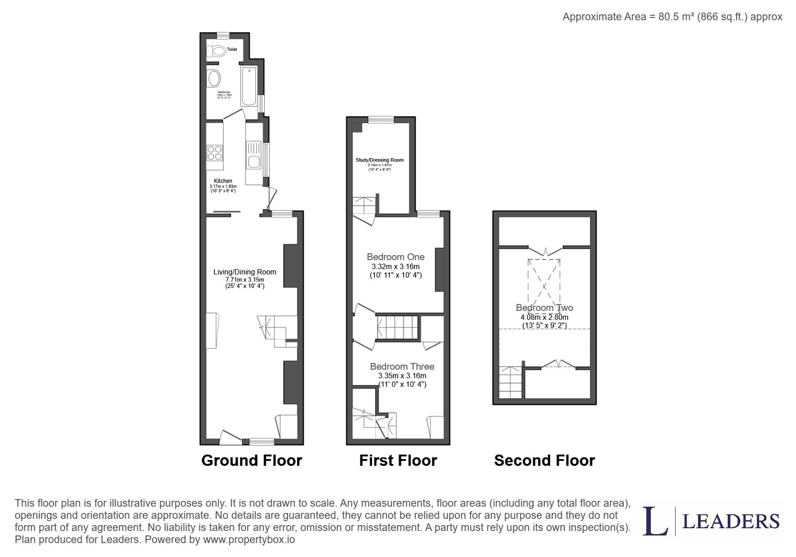7, Farrer Street, Bedford floorplan