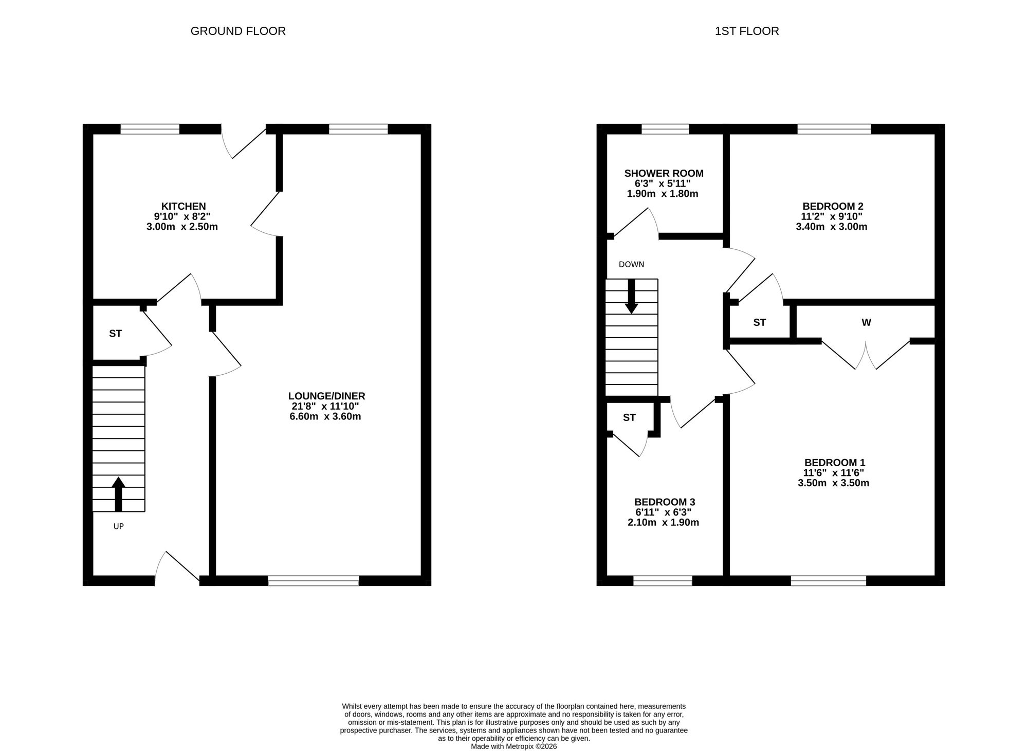 110 Linden Avenue, Stirling floorplan