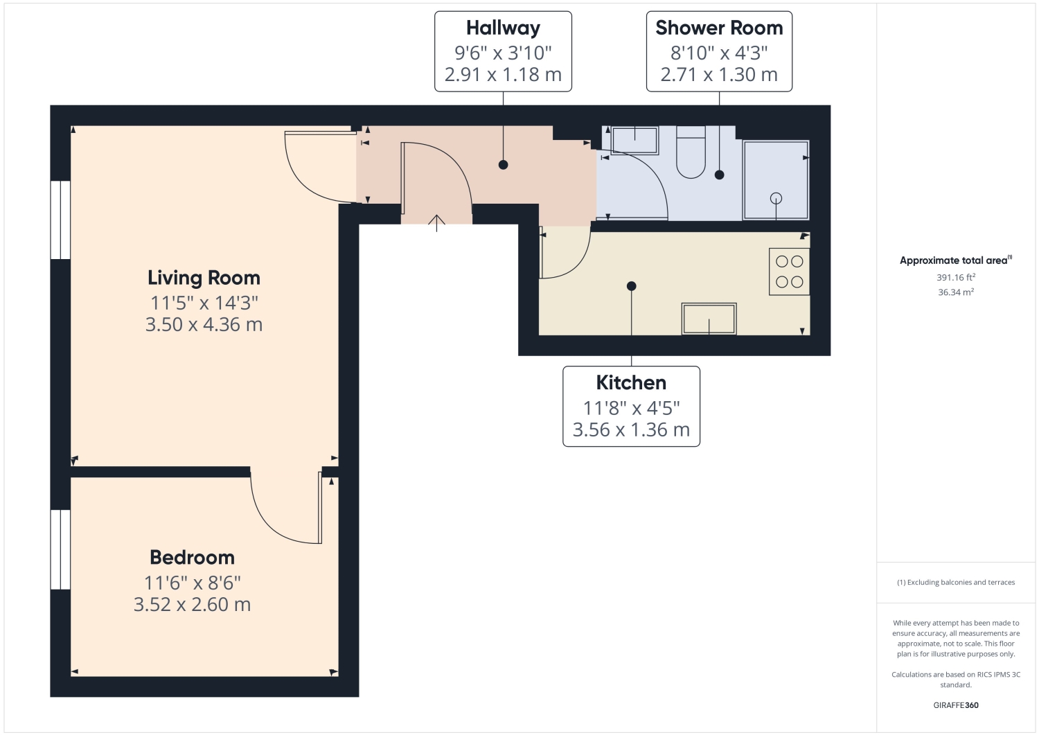 Bull & Co Ltd, 234 Oundle Road, Peterborough floorplan