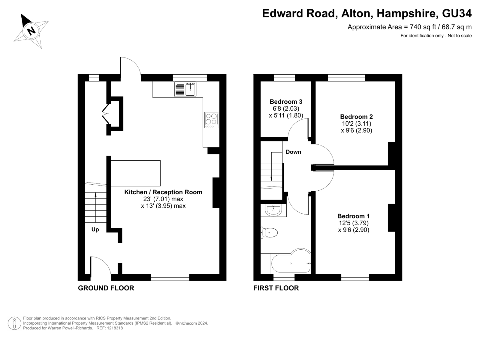 22, Edward Road, Hampshire floorplan