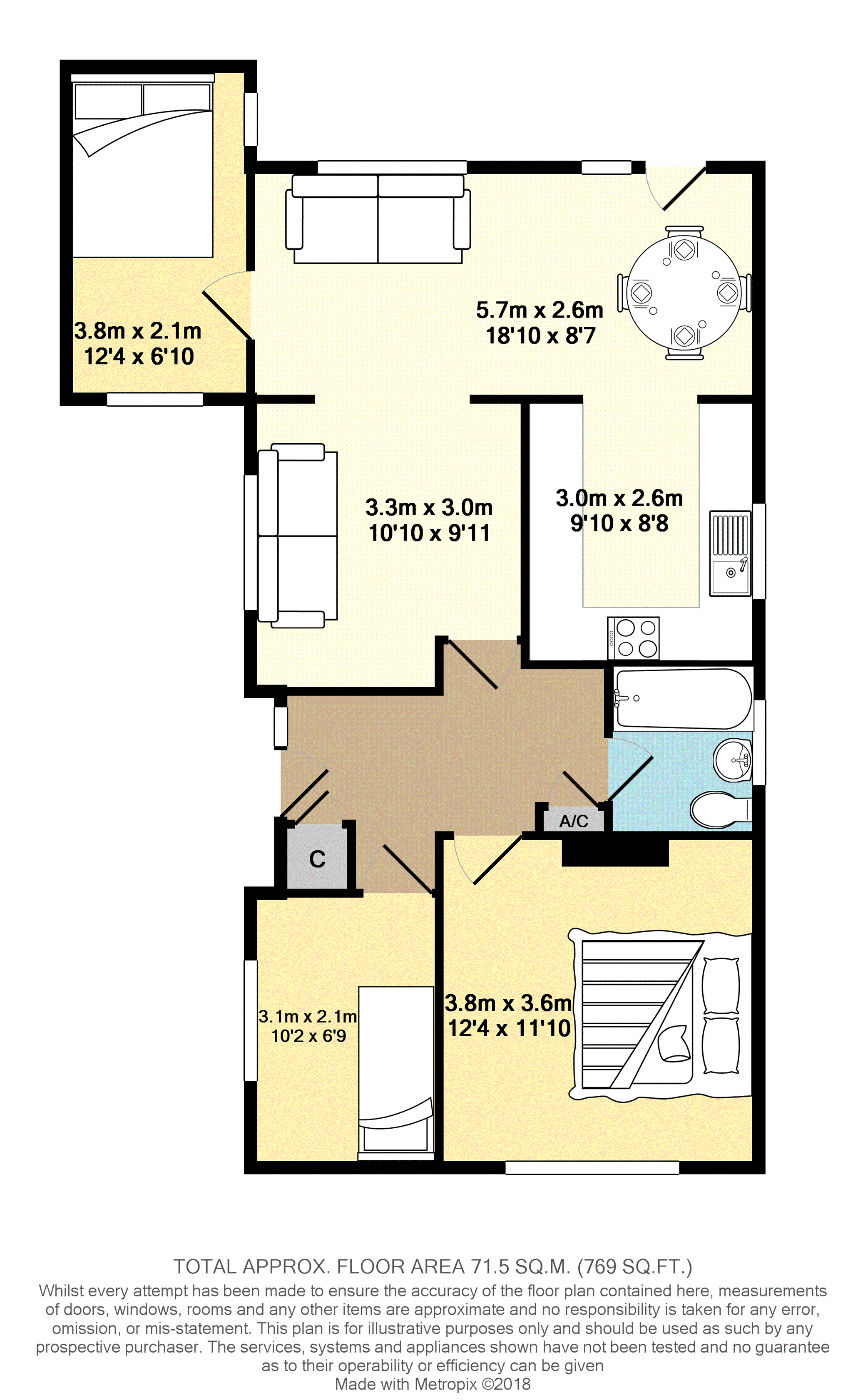 3 Bedrooms Detached bungalow for sale in Sunview Avenue, Peacehaven BN10