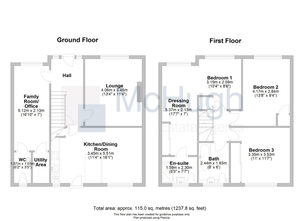 8, Greenside, Clydebank floorplan