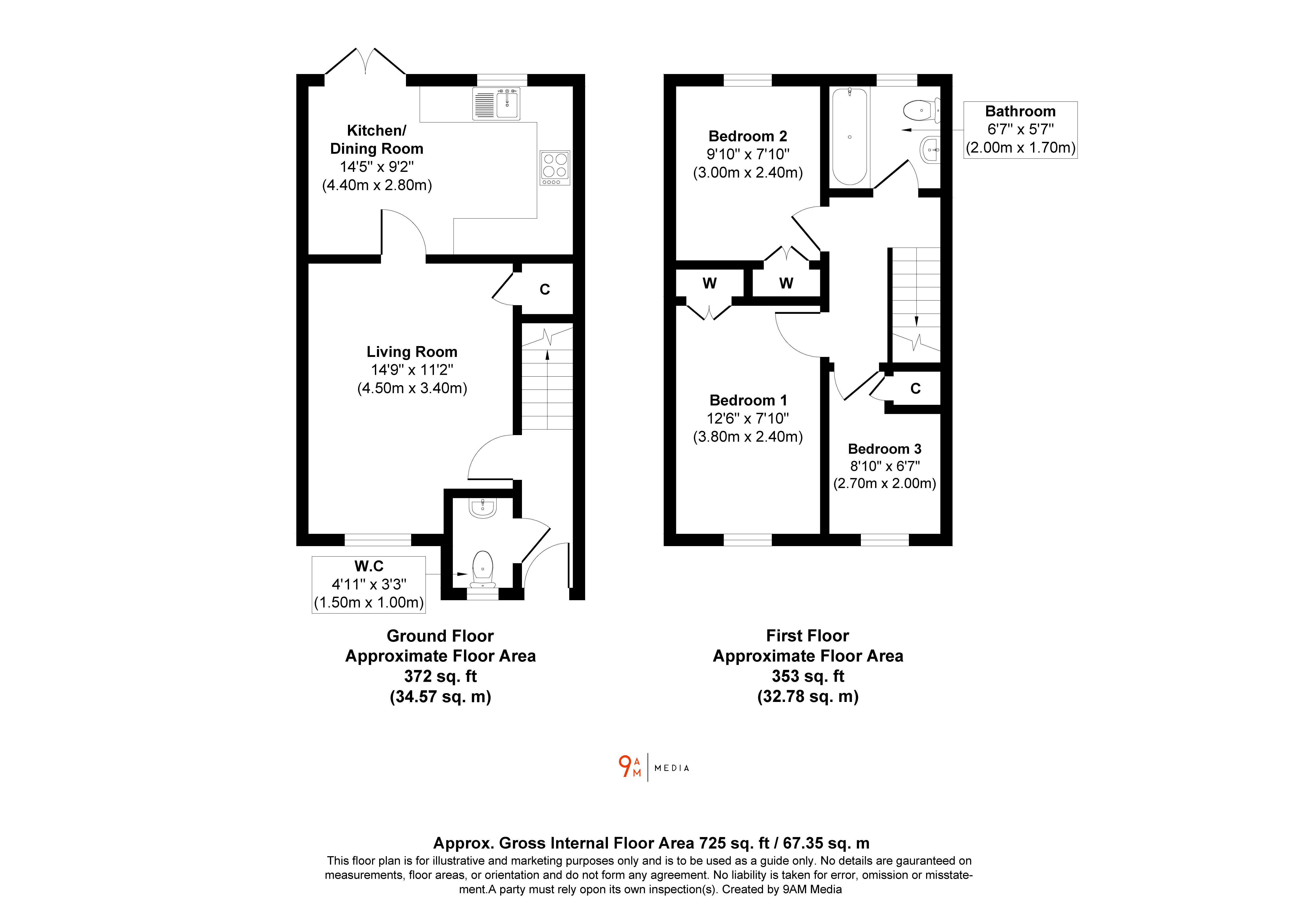 28, Norway Gardens, Dunfermline floorplan