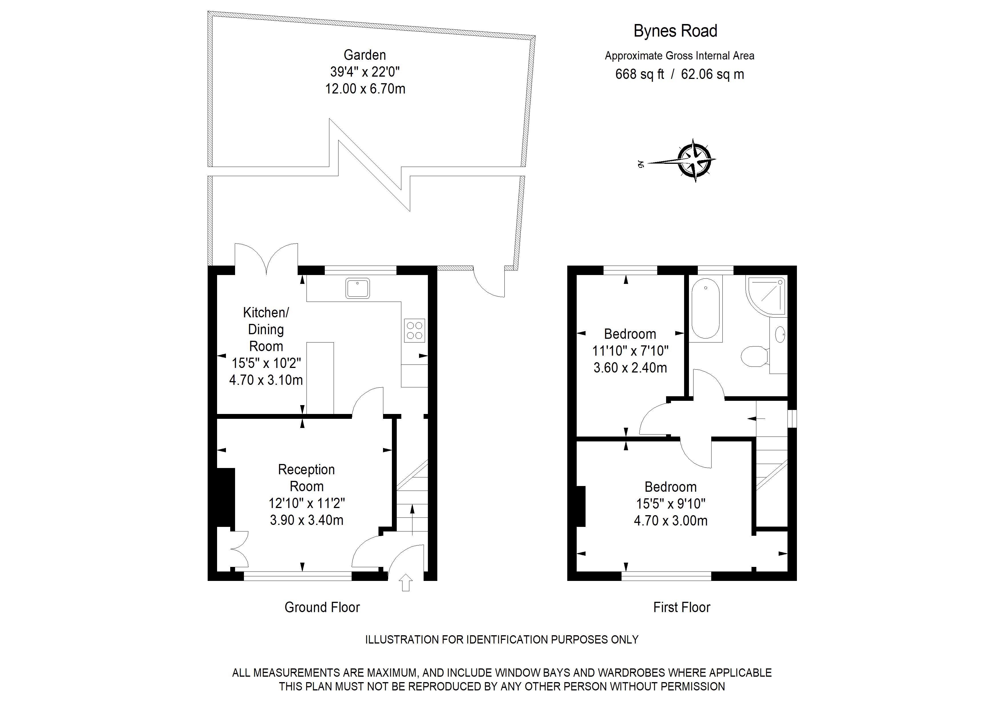 151, Bynes Road, South Croydon floorplan