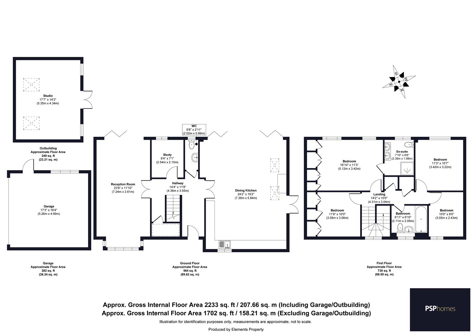 The Gables, Top Street, Bolney floorplan