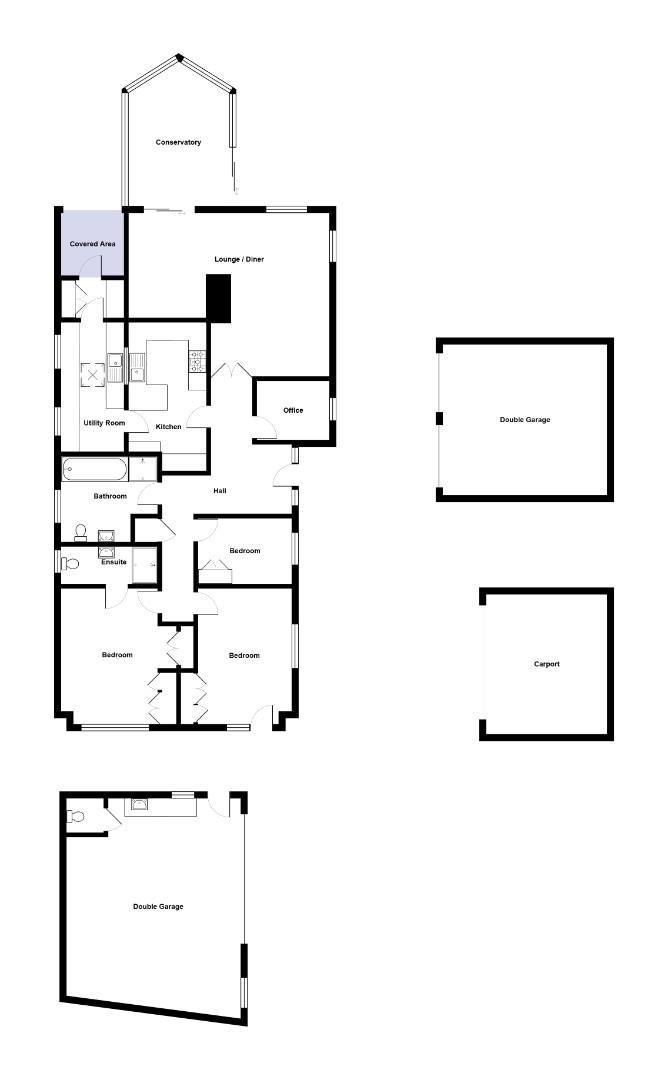 The Dell, Church Lane, Bristol floorplan
