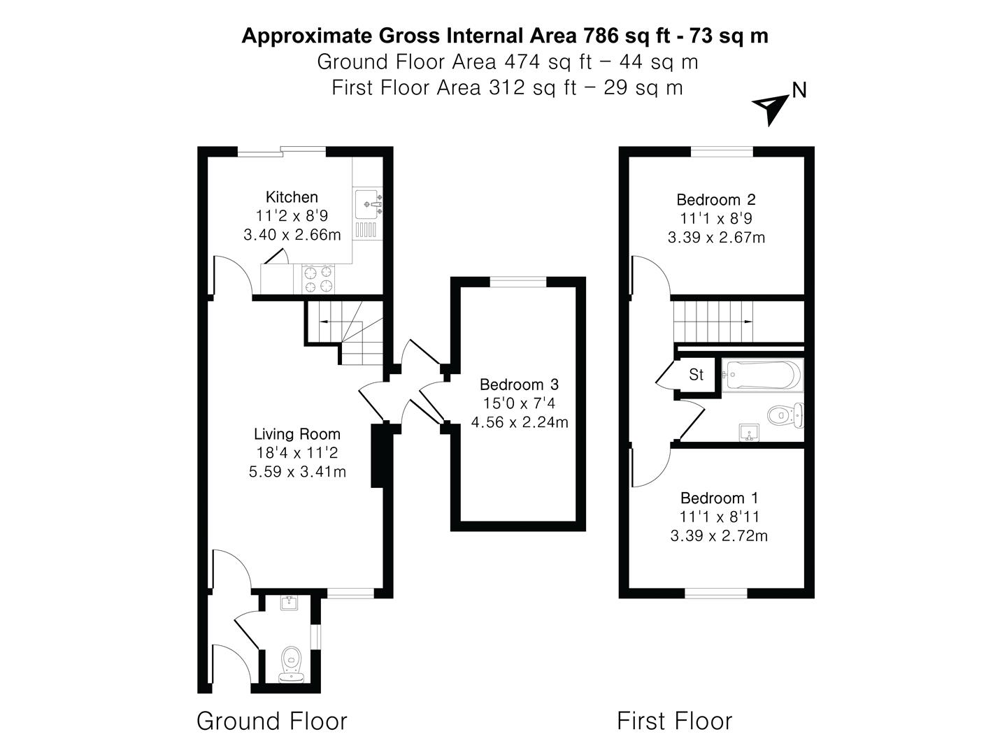 7, Mander Way, Cambridge floorplan