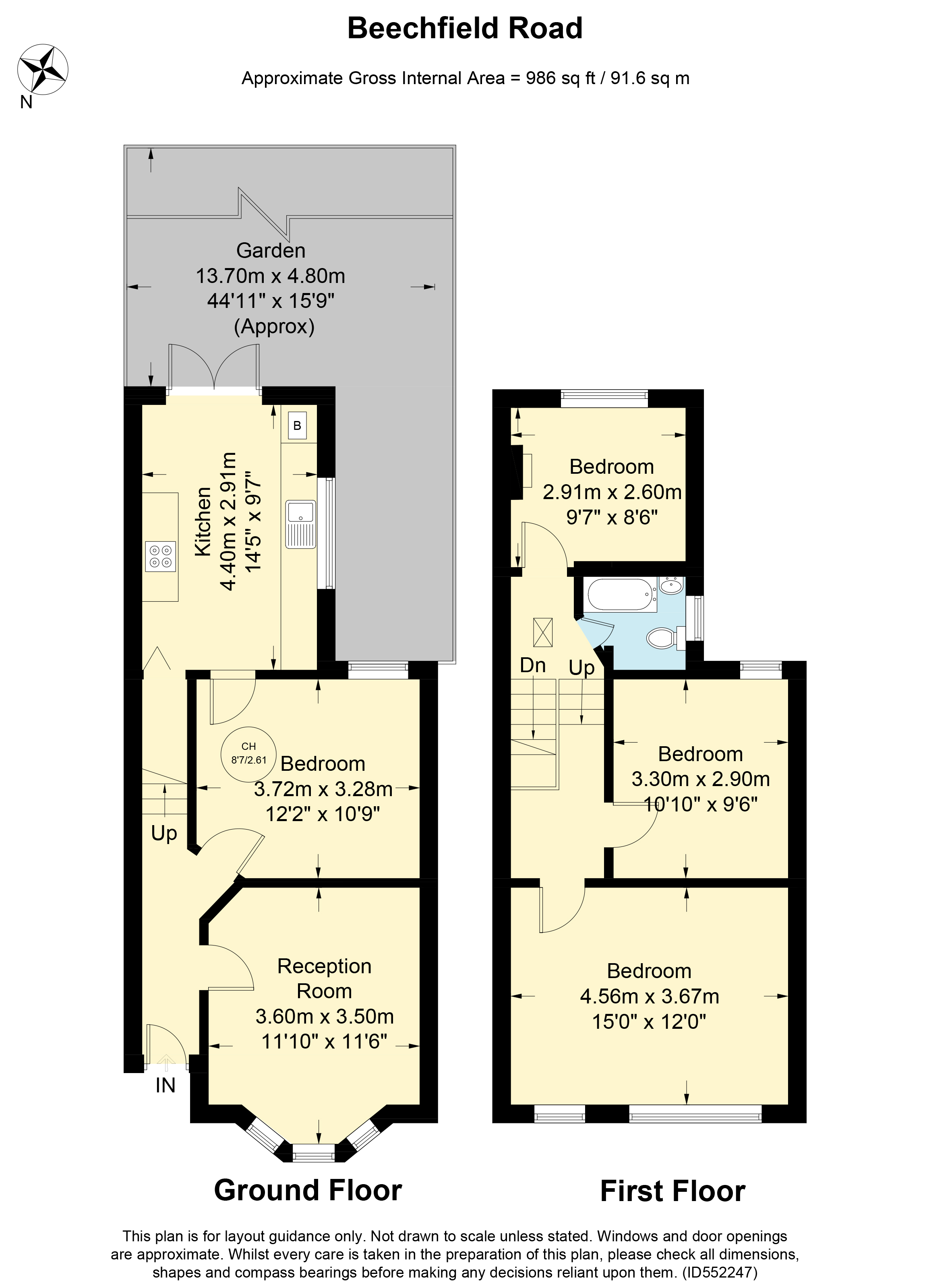 3 Bedrooms Terraced house for sale in Beechfield Road, London N4