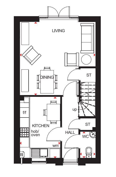 3 Bedrooms Detached house for sale in 