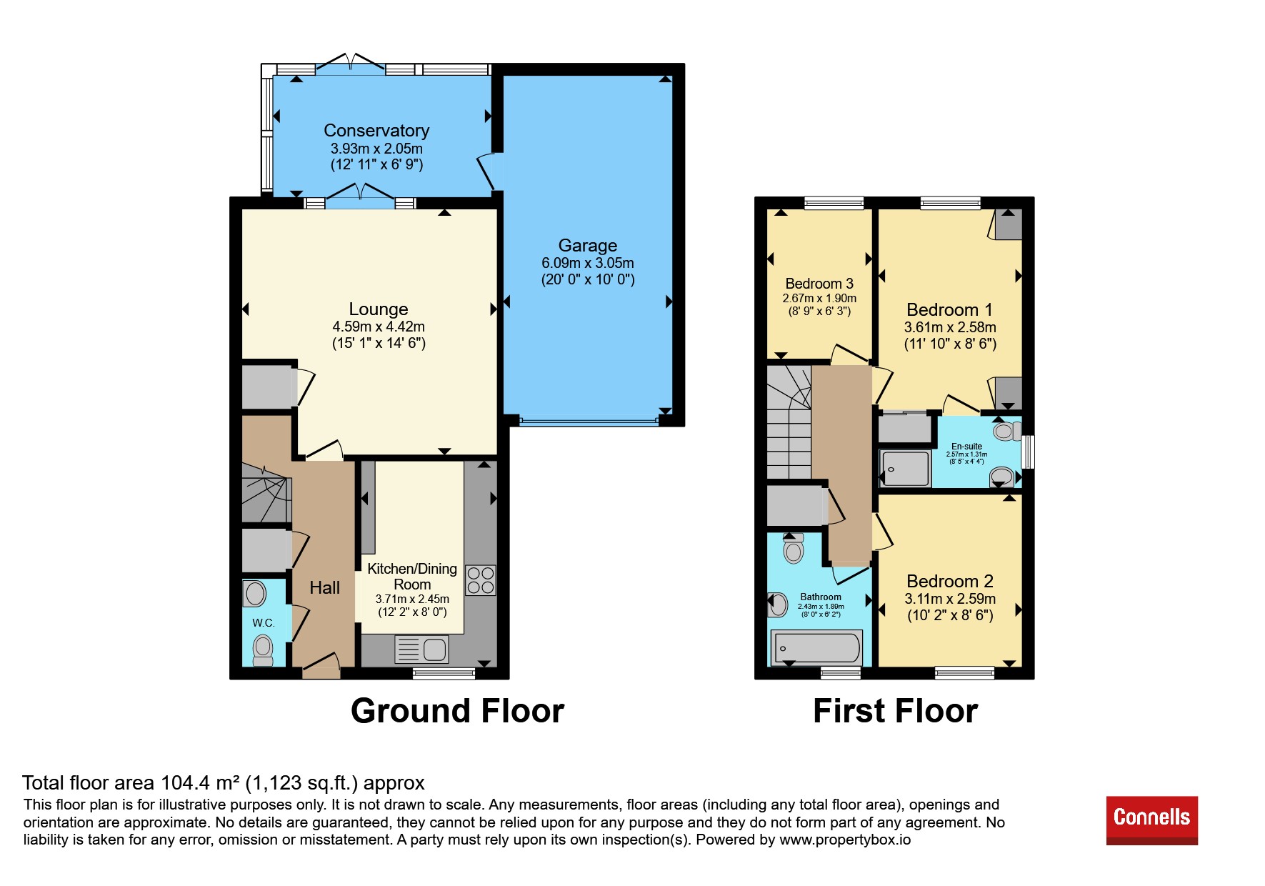 5, Gould Place, Newton Abbot floorplan