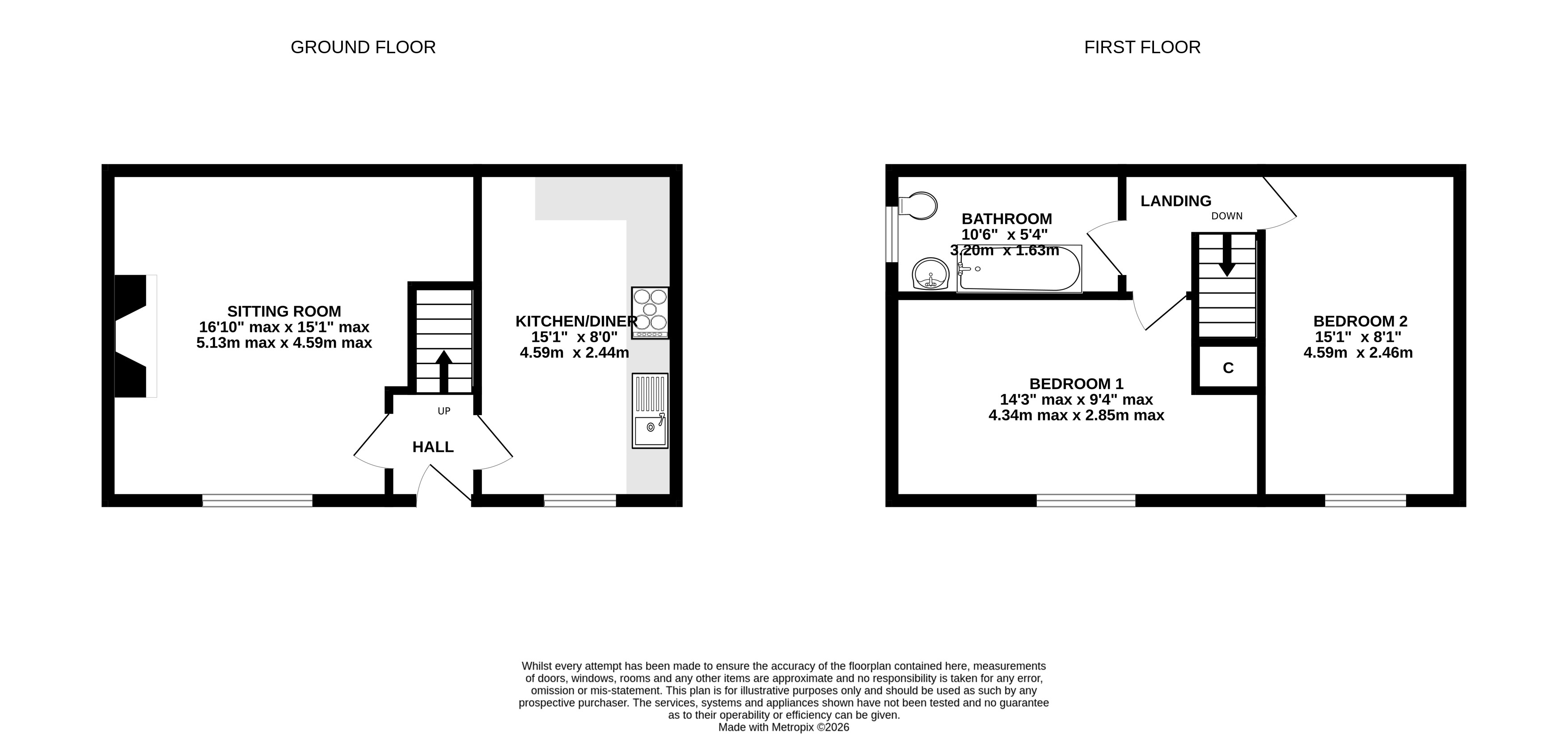 South View Fore Street, Milverton Taunton Somerset, Taunton floorplan