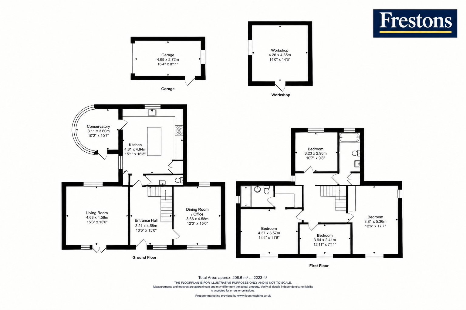 Boysforde, Hoe Lane, Waltham Abbey floorplan
