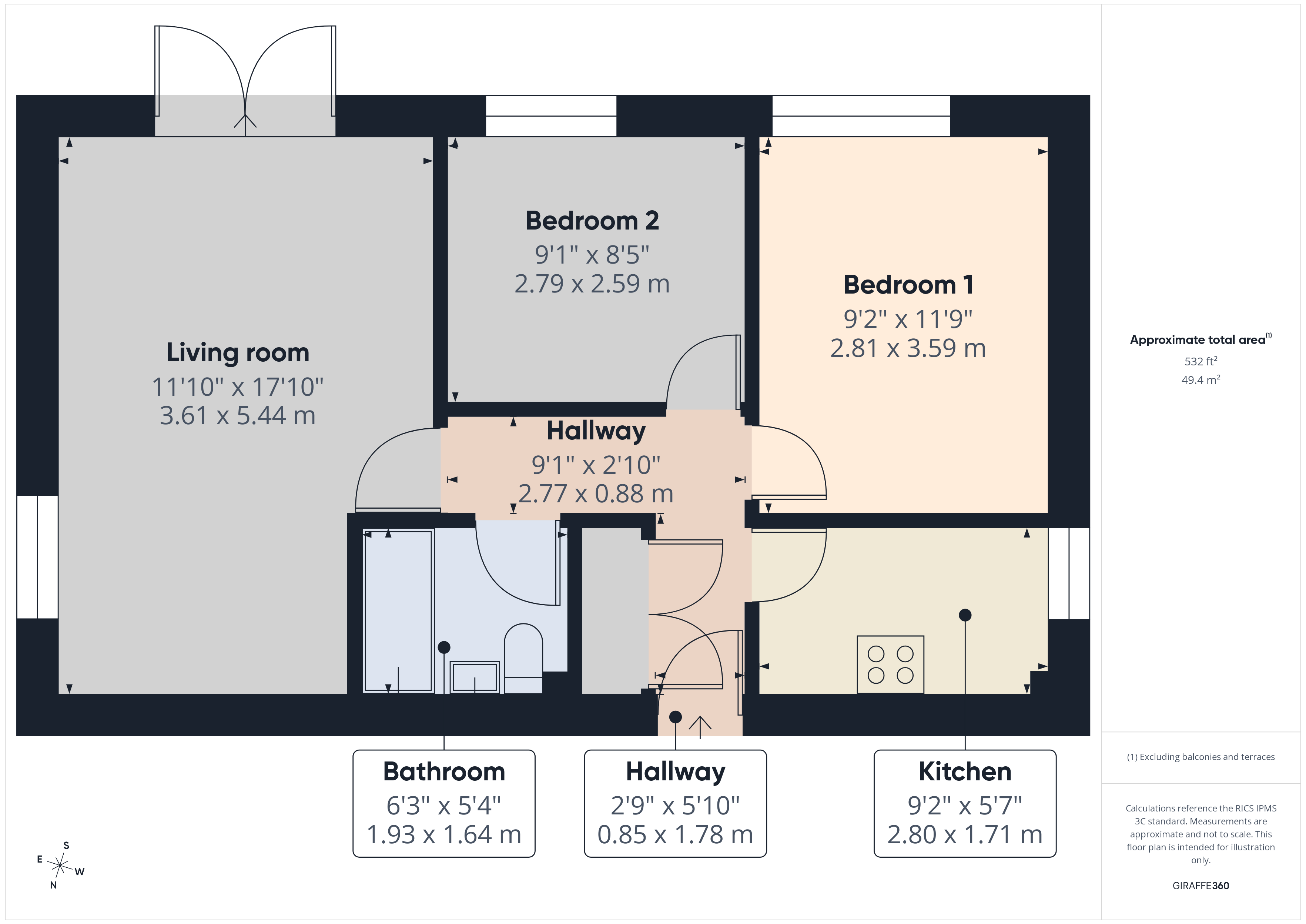 Viersen Platz, Peterborough floorplan