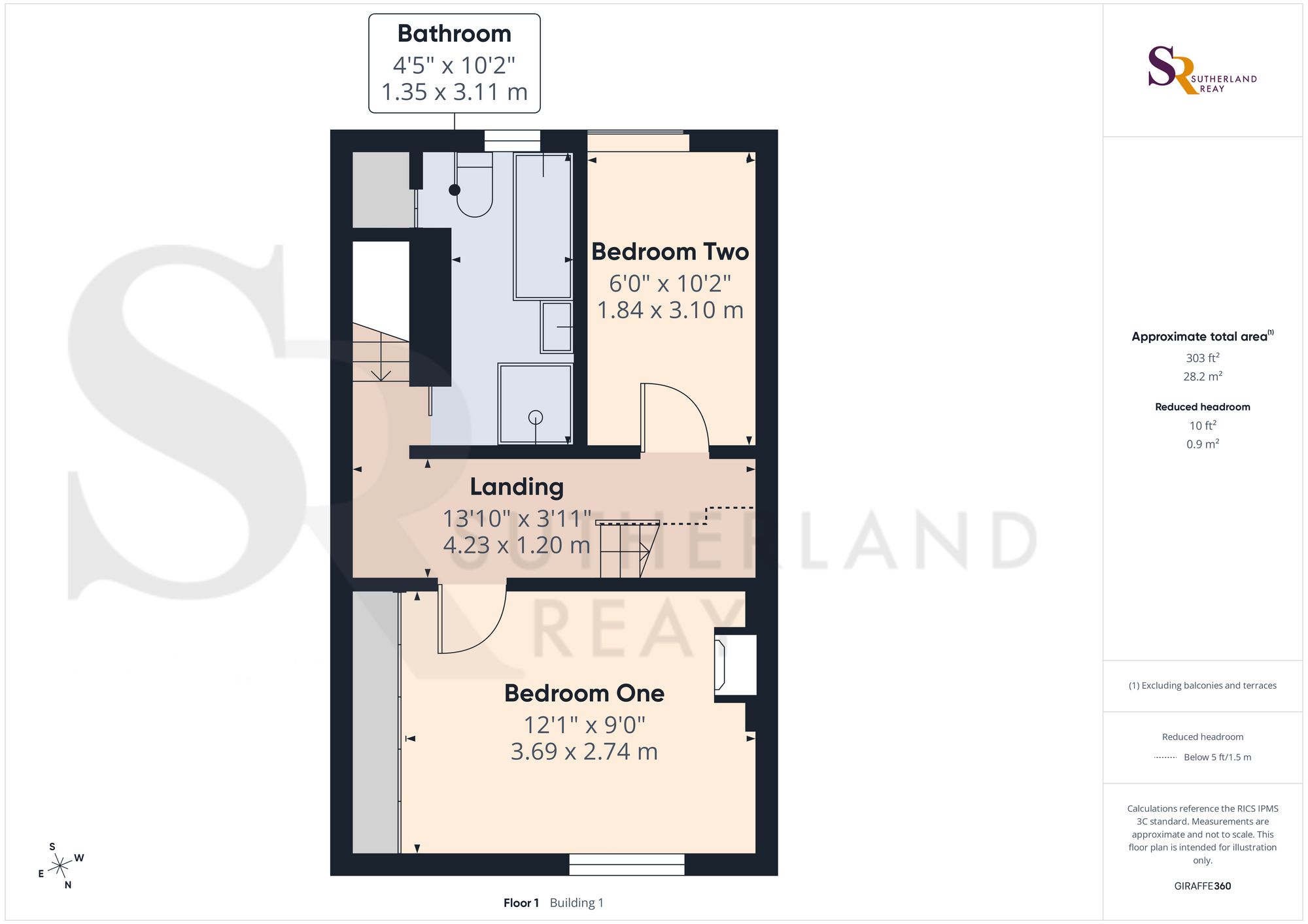 72 Western Lane, High Peak floorplan