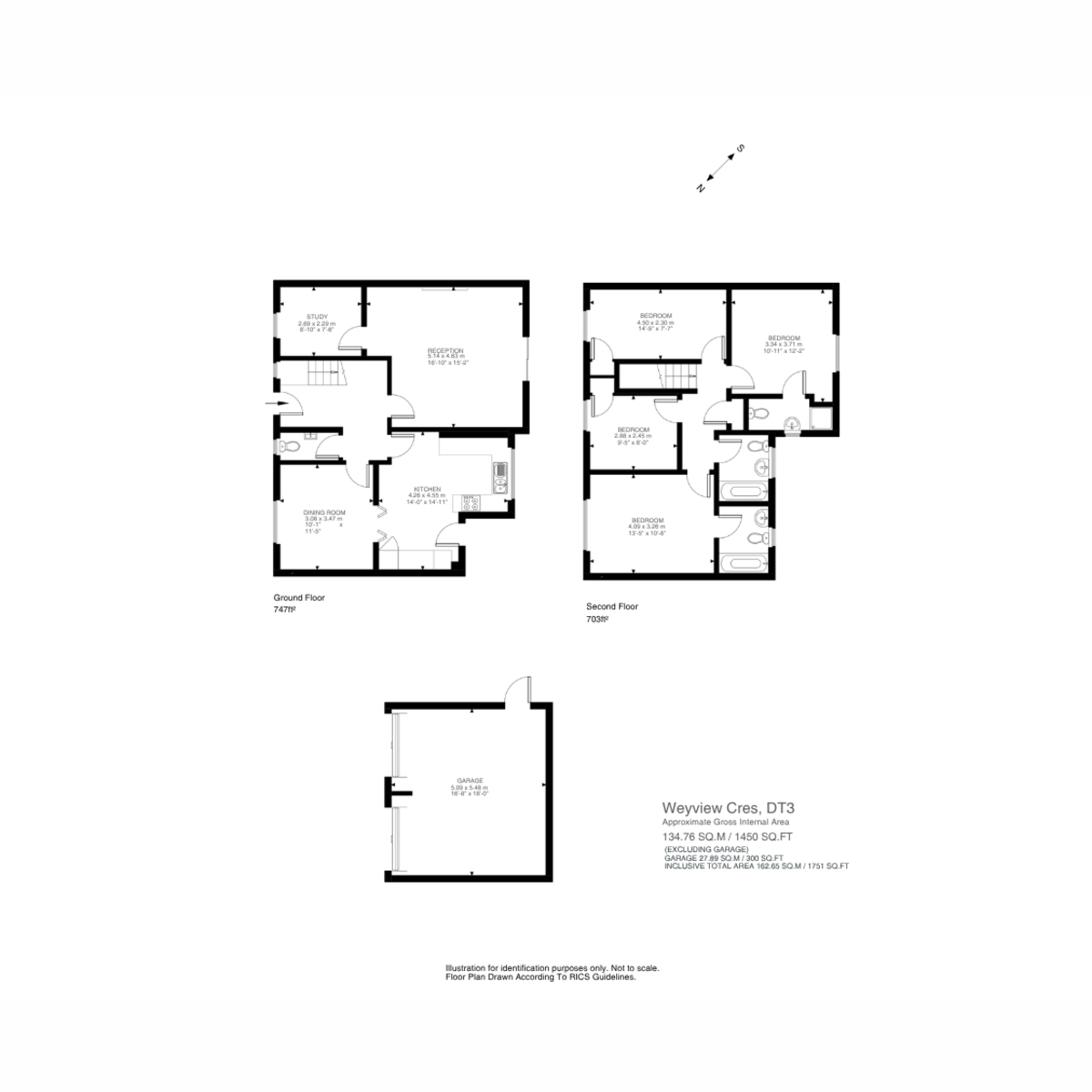 42, Weyview Crescent, Weymouth floorplan
