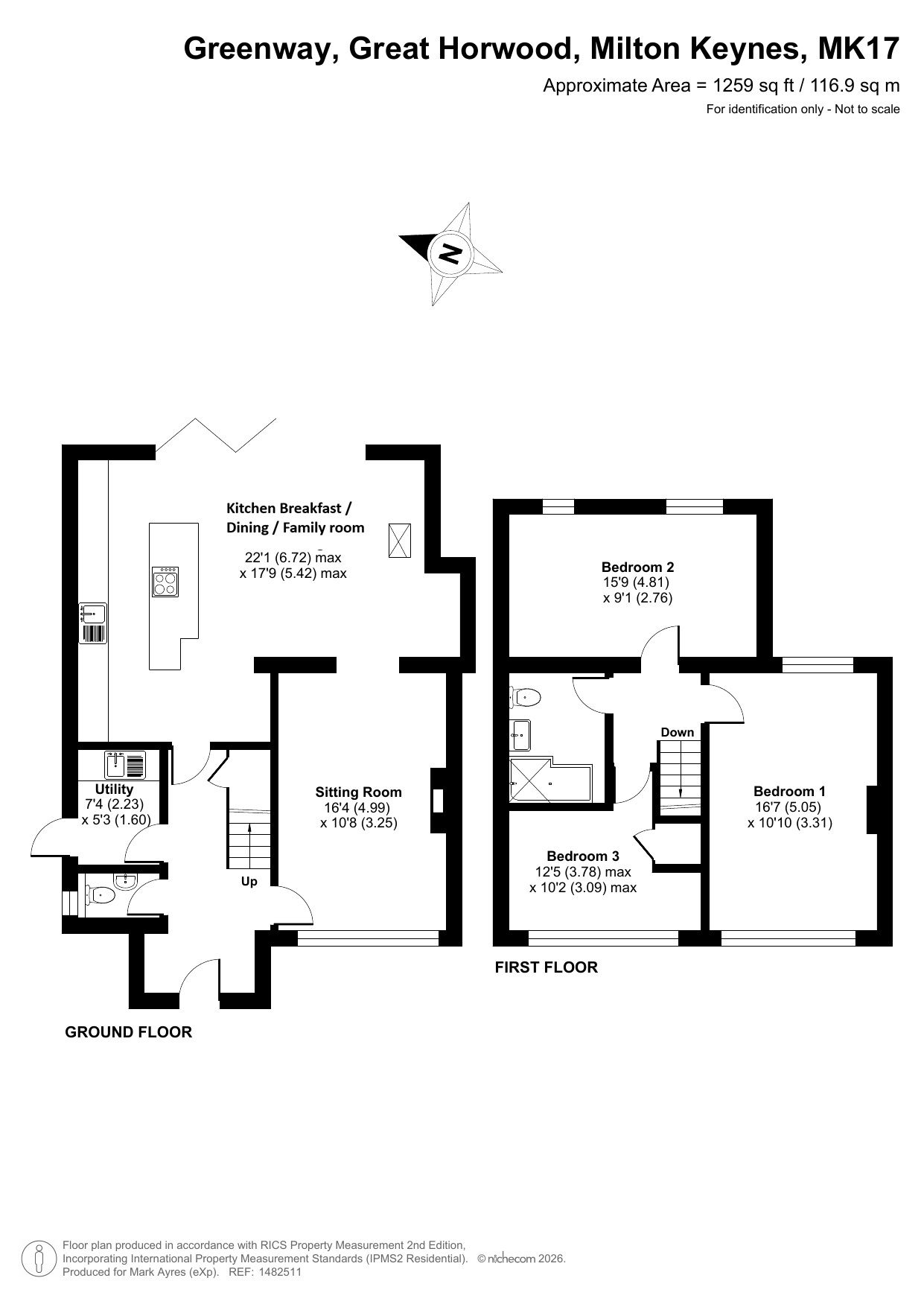 9, Greenway, Milton Keynes floorplan