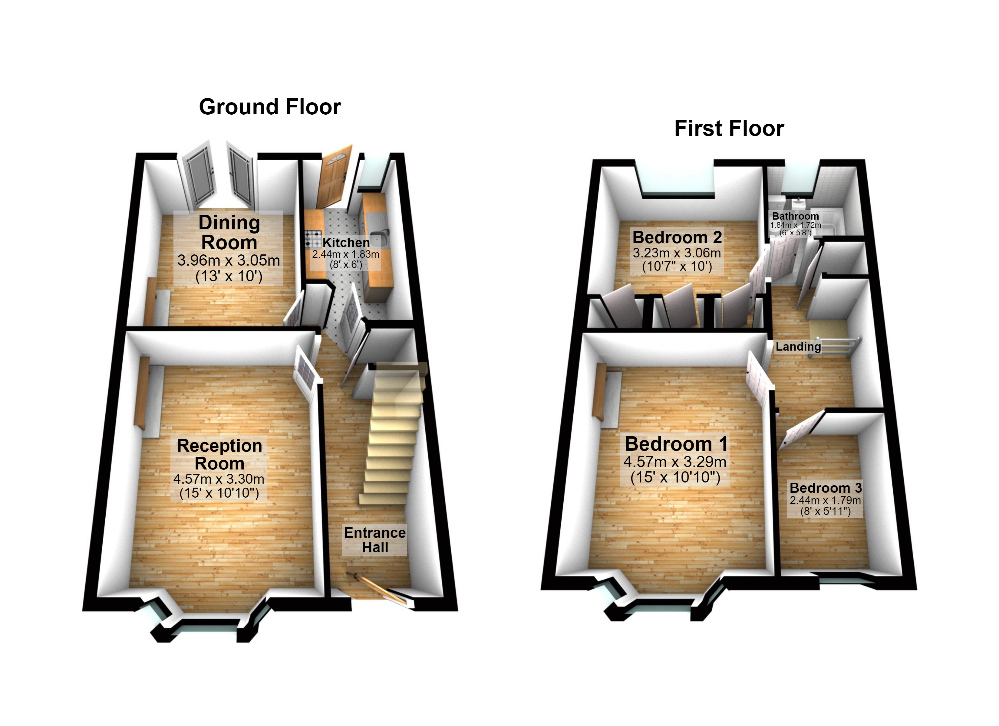 16, Conisborough Crescent, London floorplan