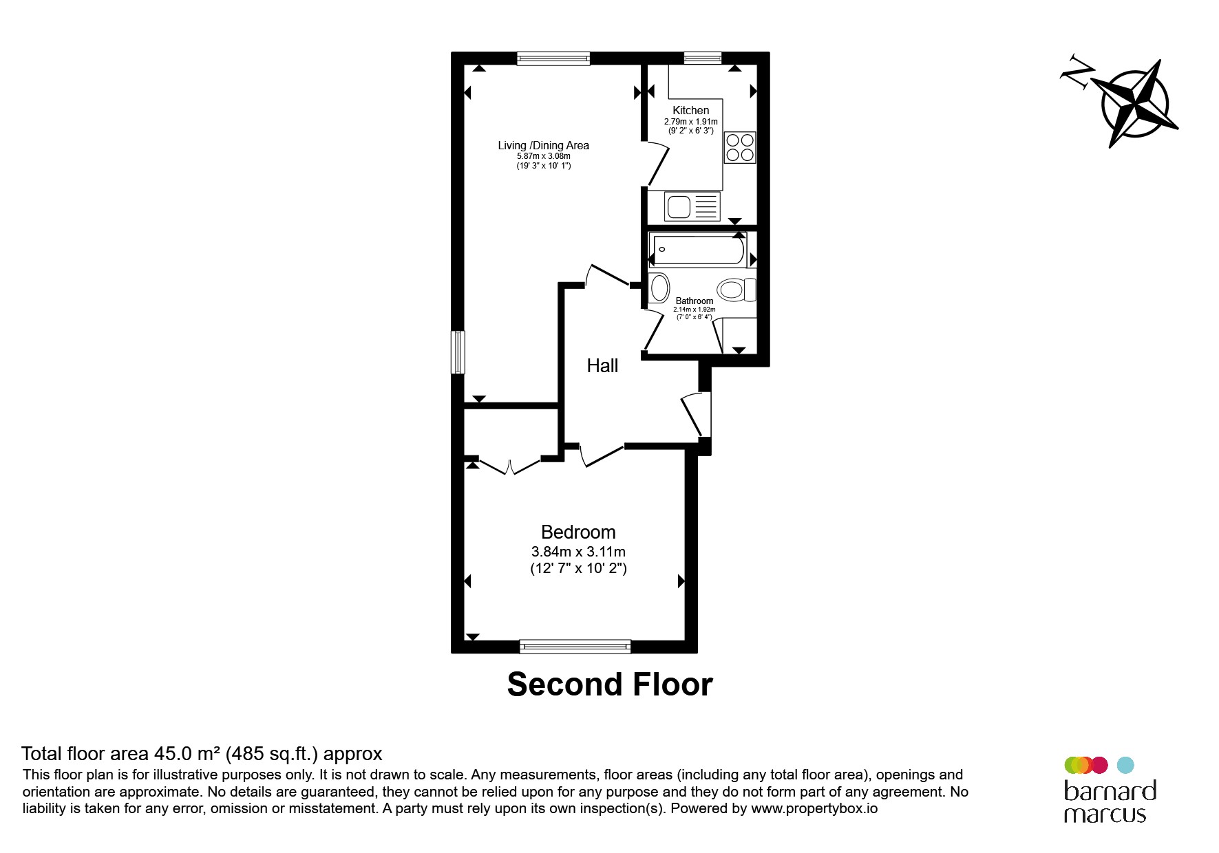 46, Beaulieu Close, Hounslow floorplan