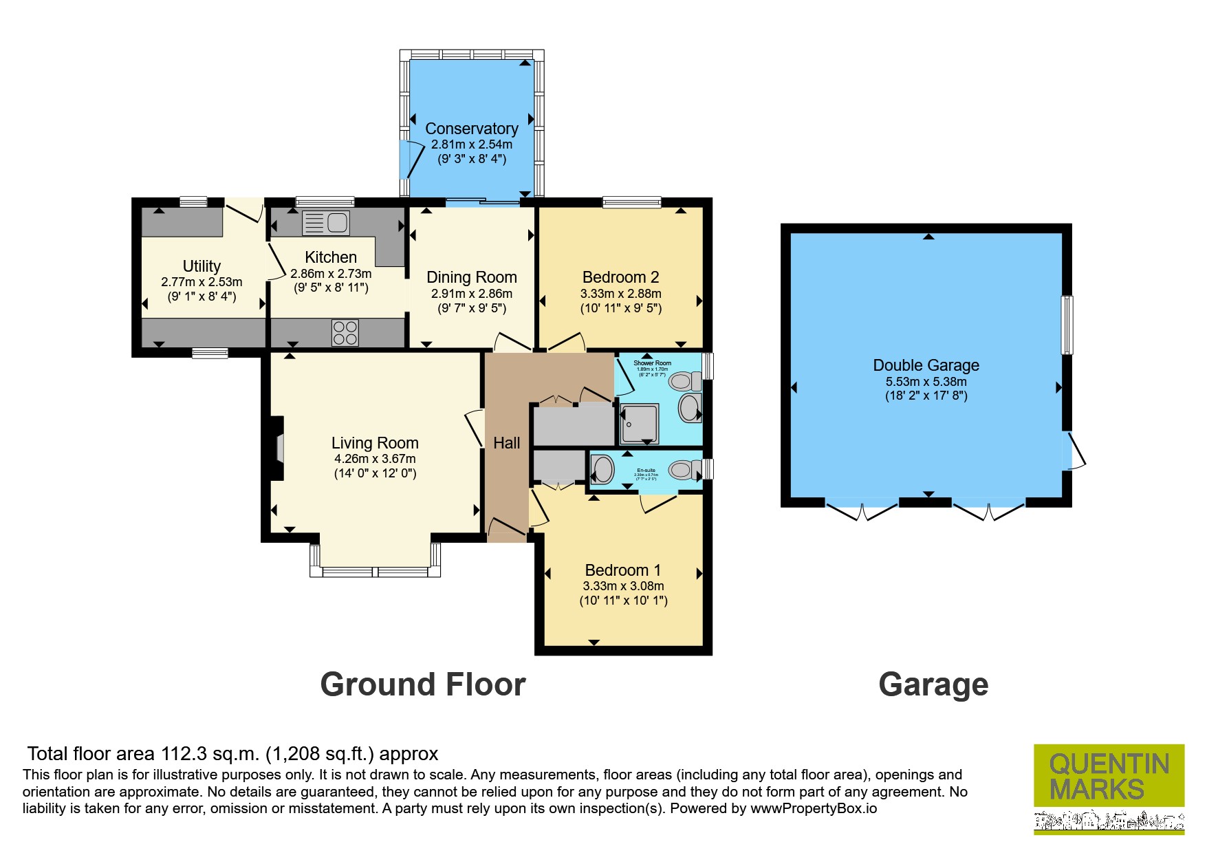 27, Grosvenor Avenue, Bourne floorplan