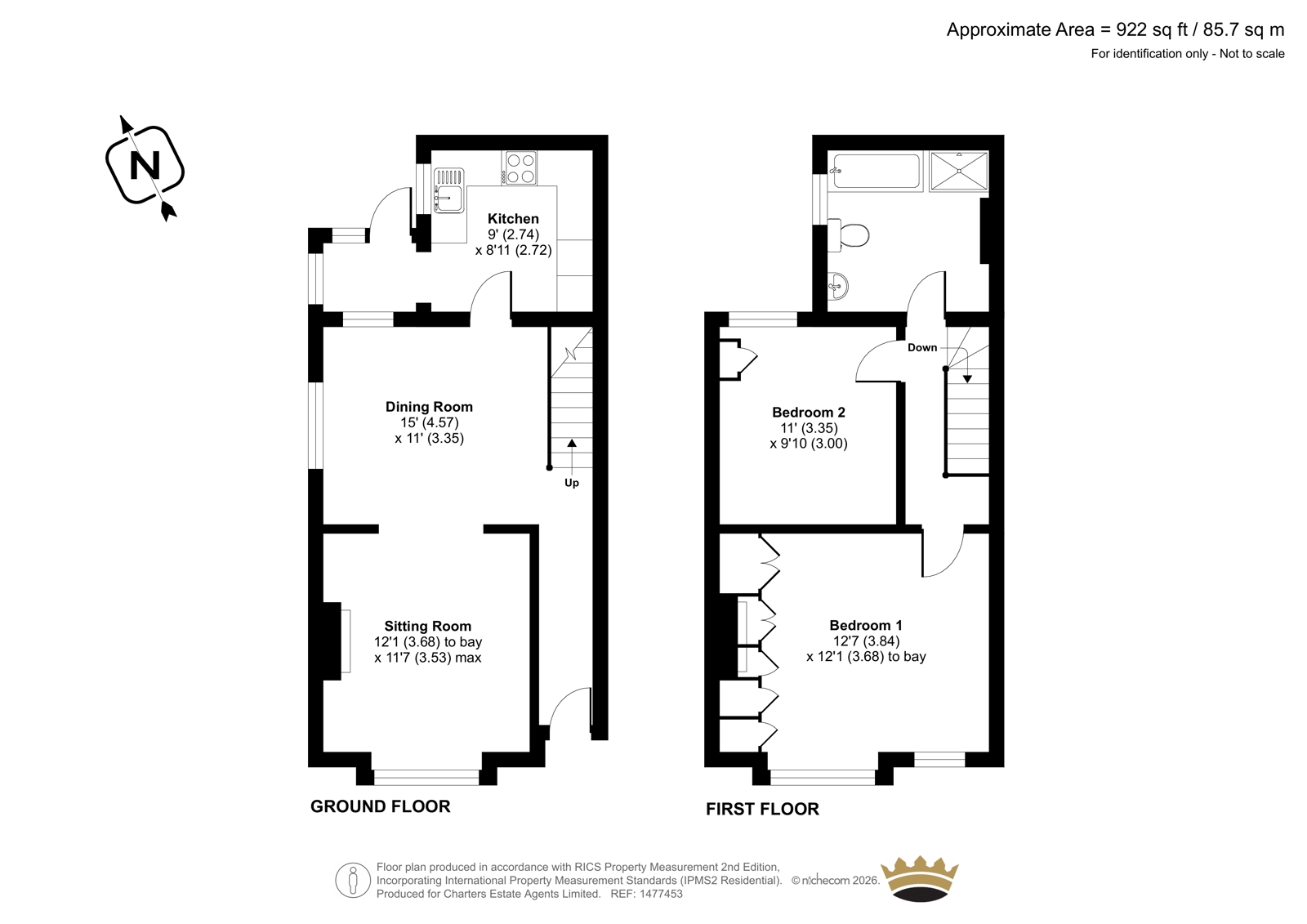 215, Portsmouth Road, Southampton floorplan