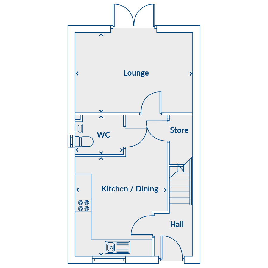 Plot 300, Heart Of England Way, Nuneaton floorplan