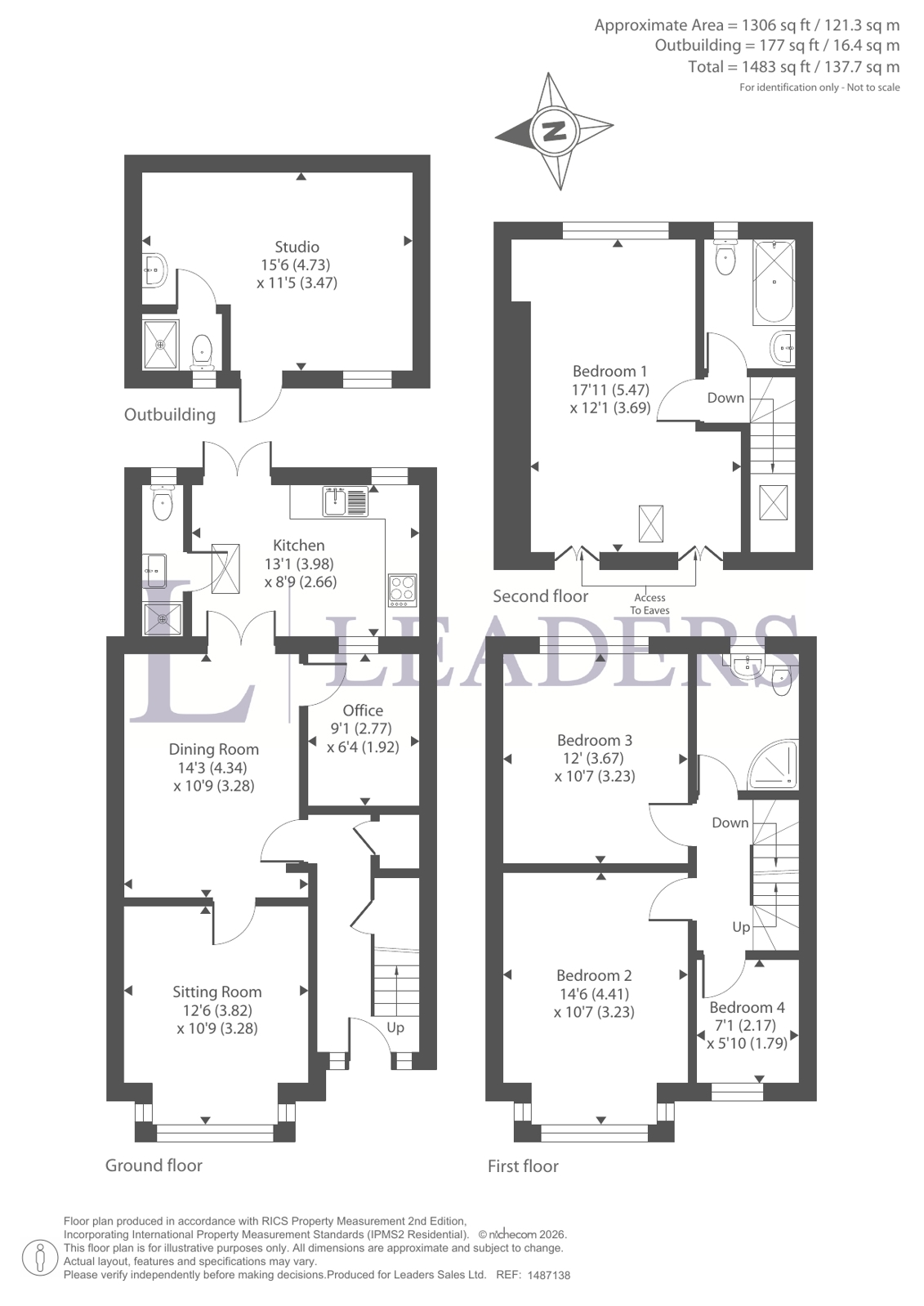 7, Morden Gardens, Mitcham floorplan