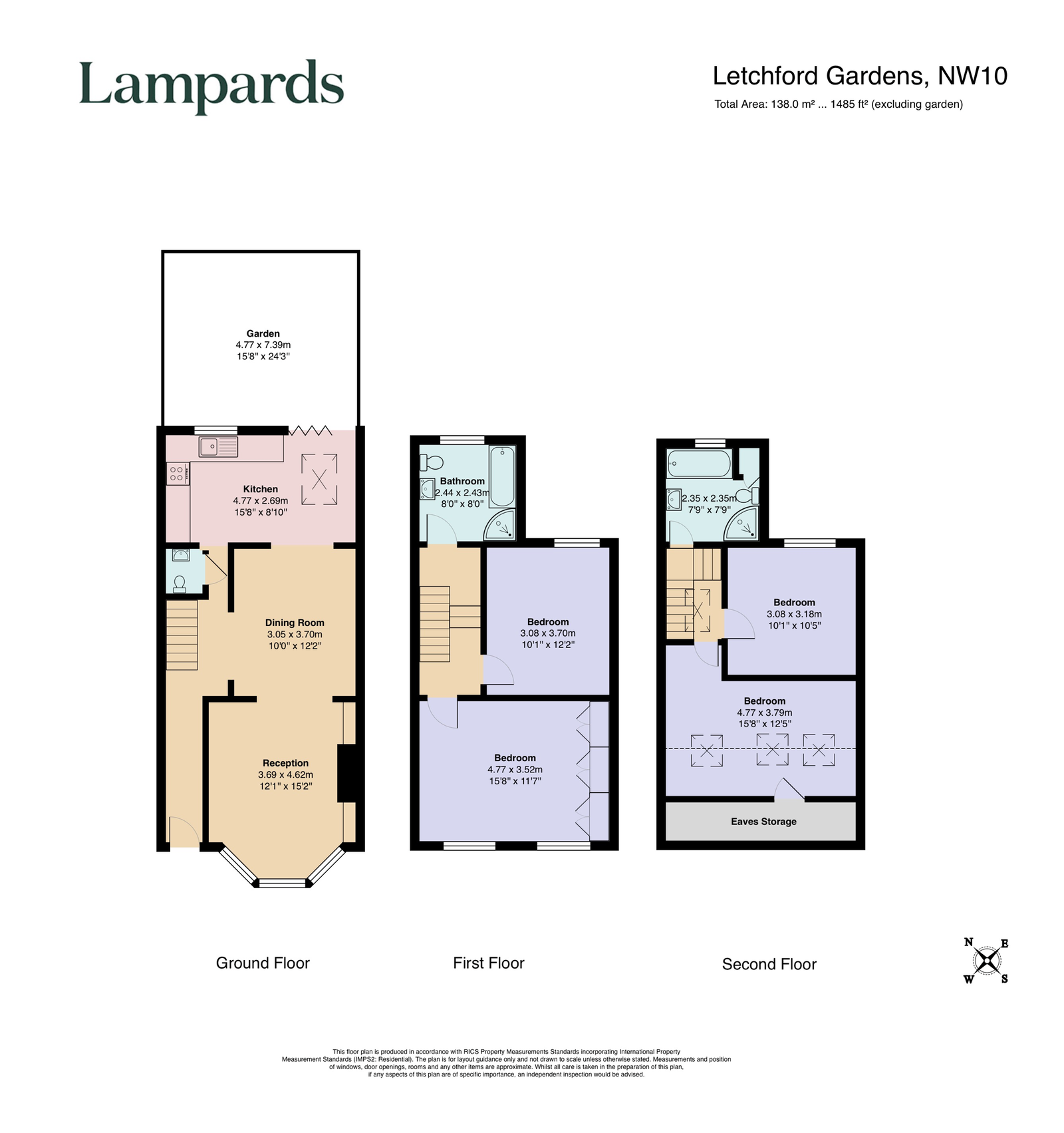 Letchford Gardens, London floorplan