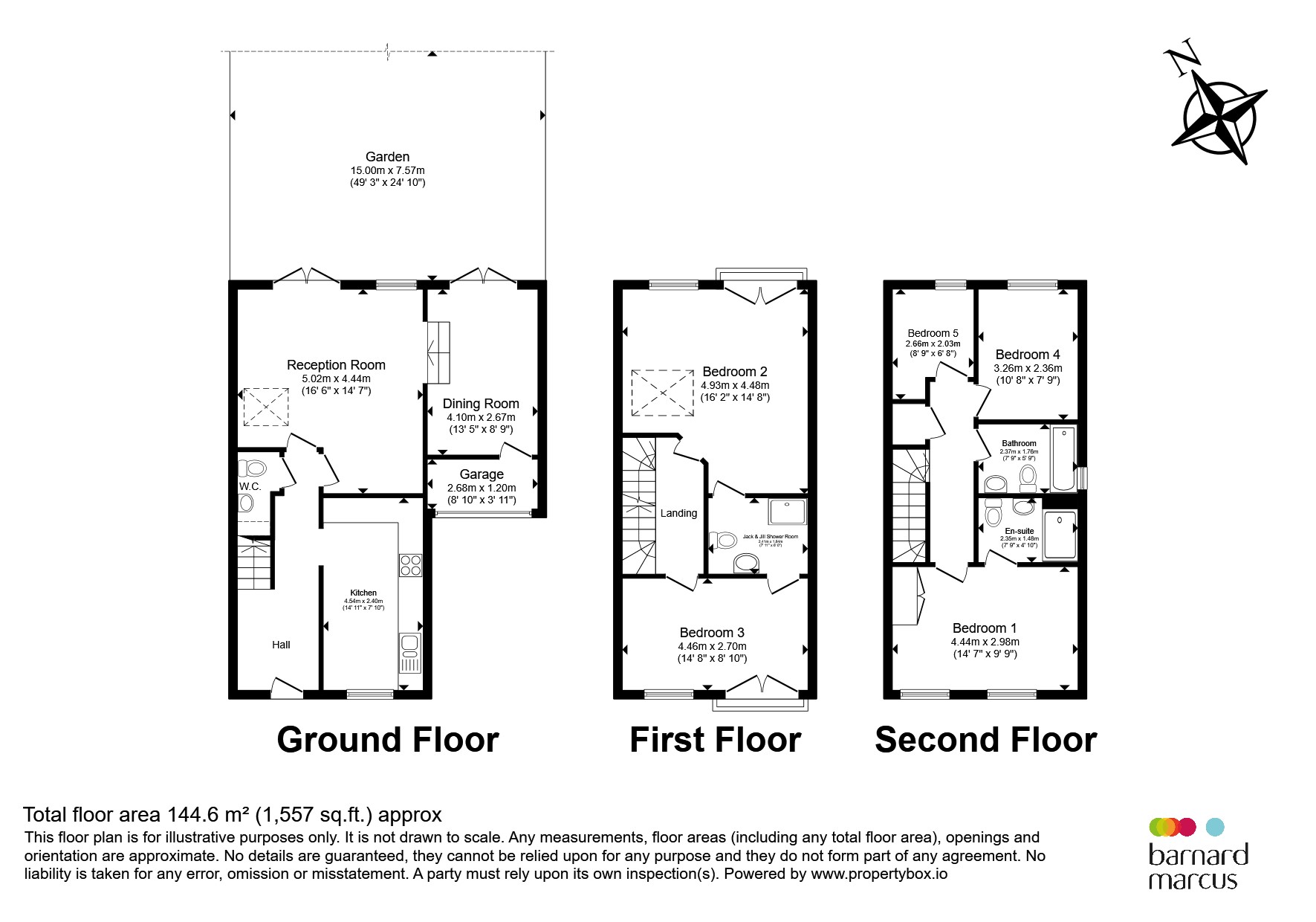 14, Sycamore Close, South Croydon floorplan