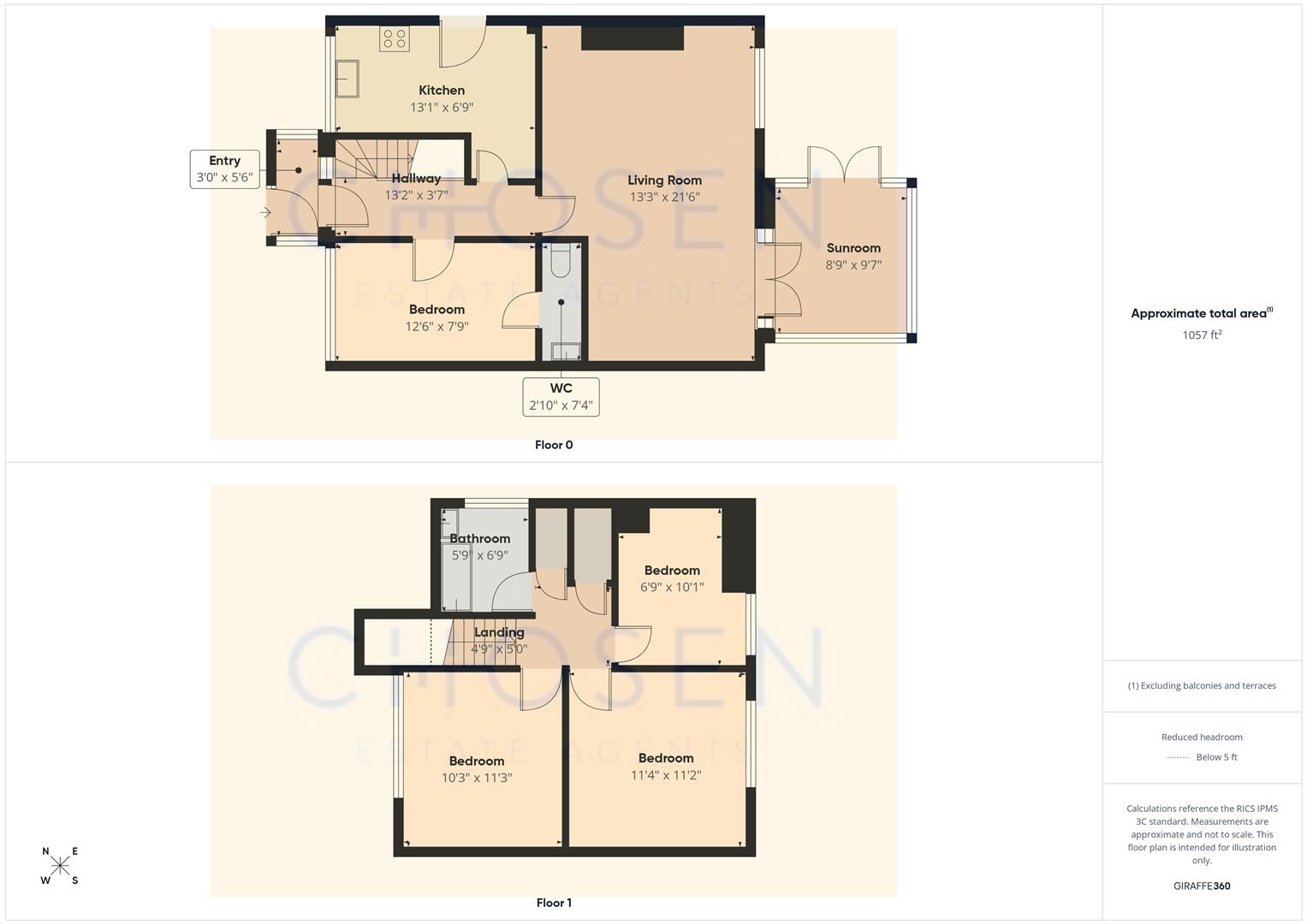 93, Oldbury Orchard, Gloucester floorplan