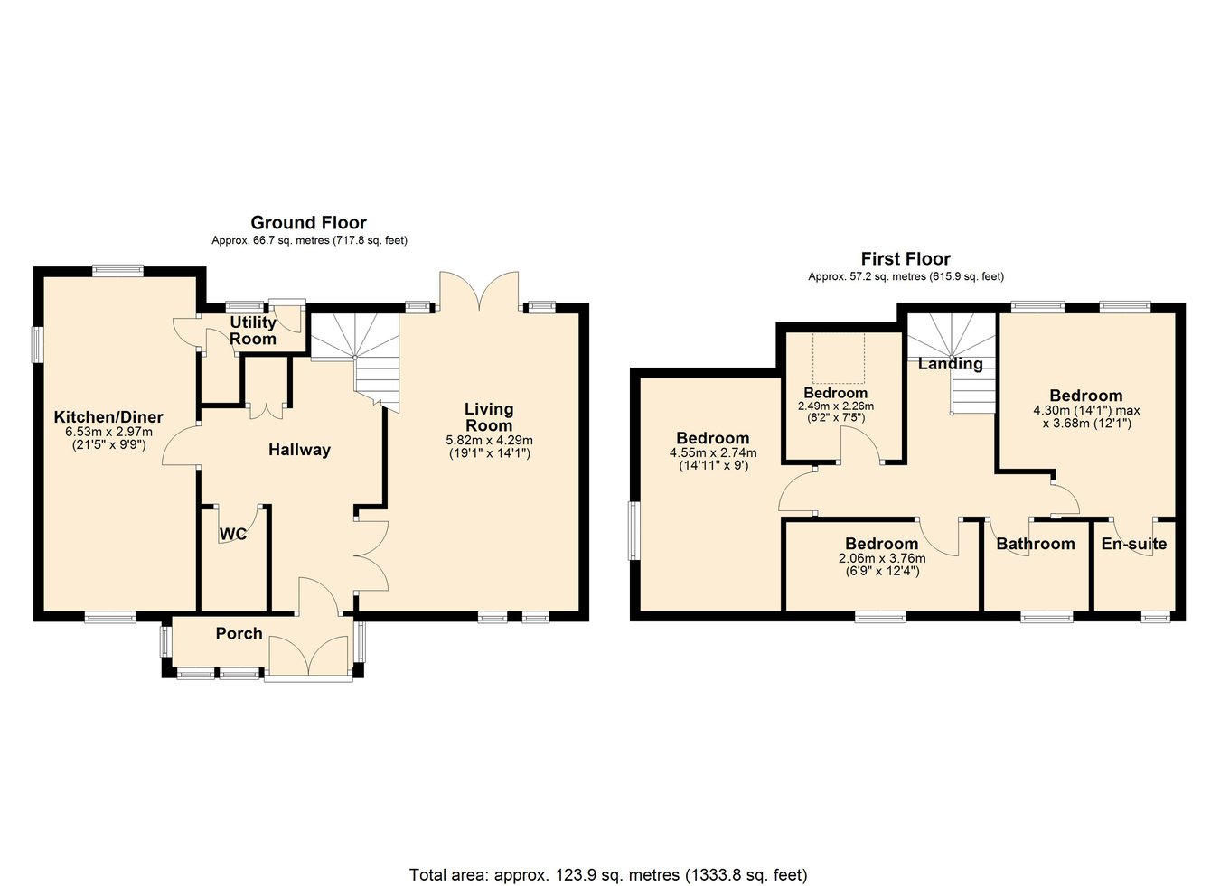 Glebe House, Melling, Carnforth floorplan