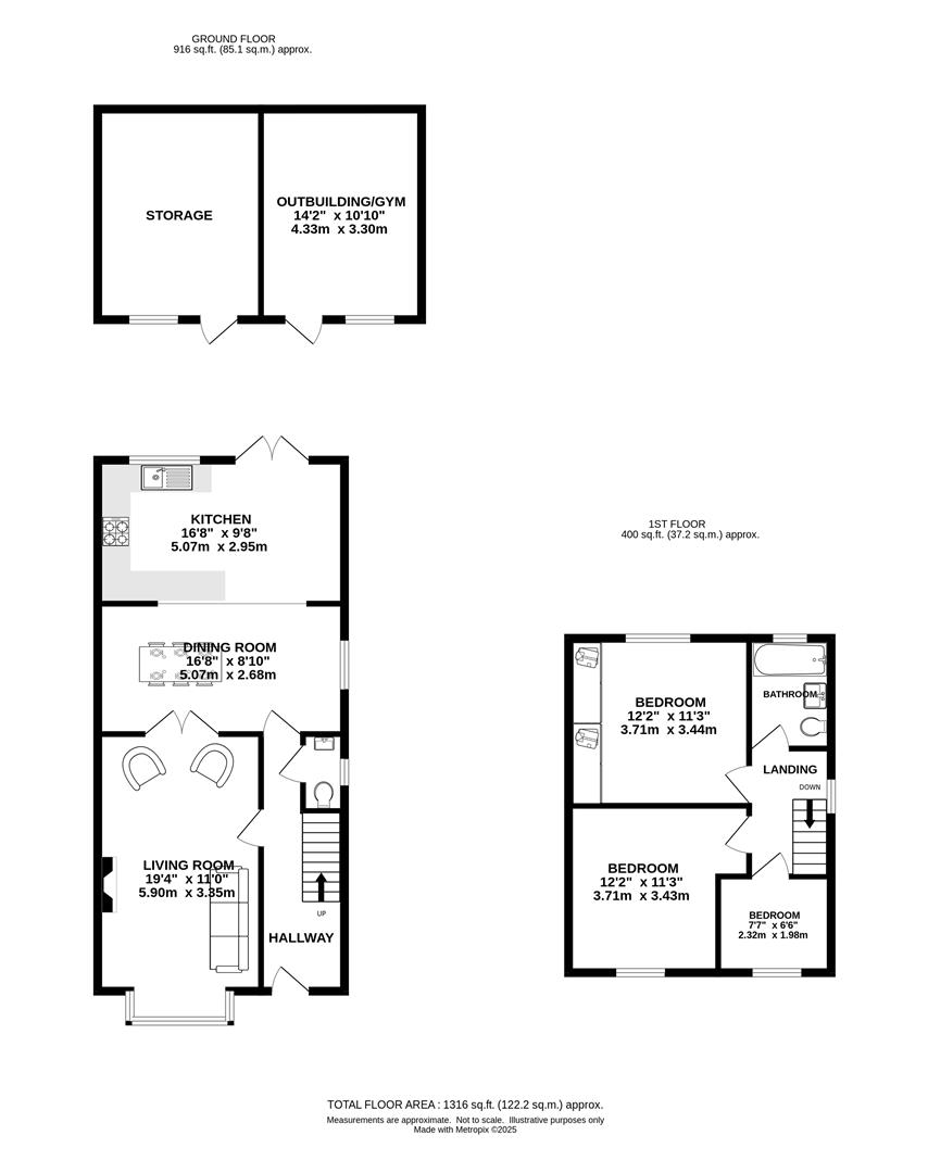 Wisteria House, Wyatts Green Road, Brentwood floorplan
