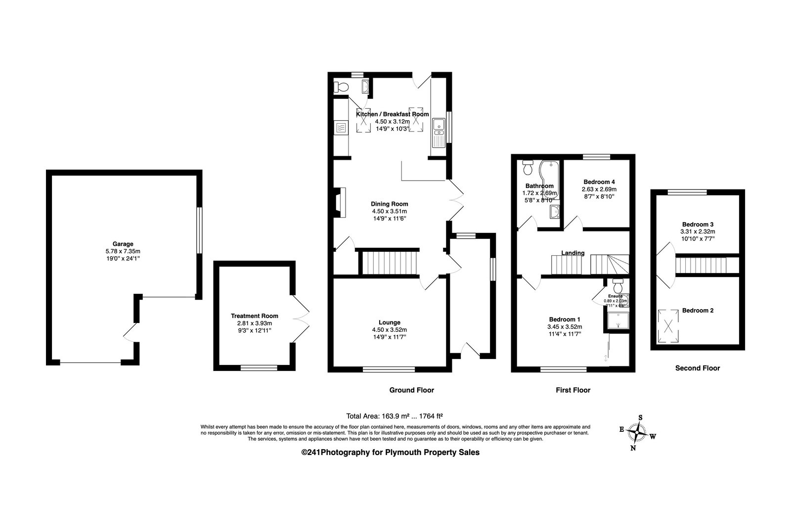 166, Billacombe Road, Plymouth floorplan