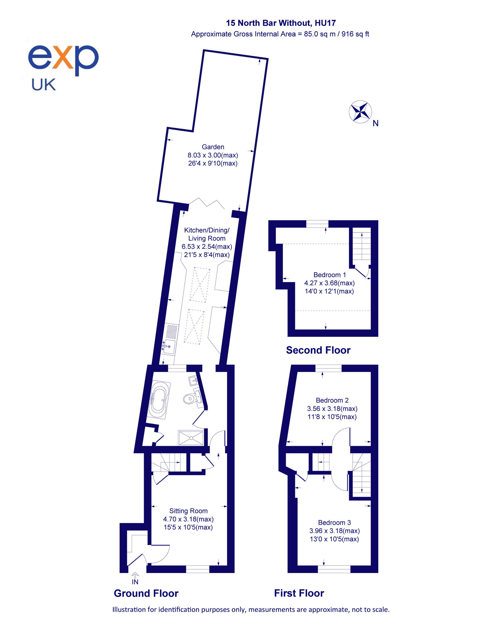 15, North Bar Without, Beverley floorplan
