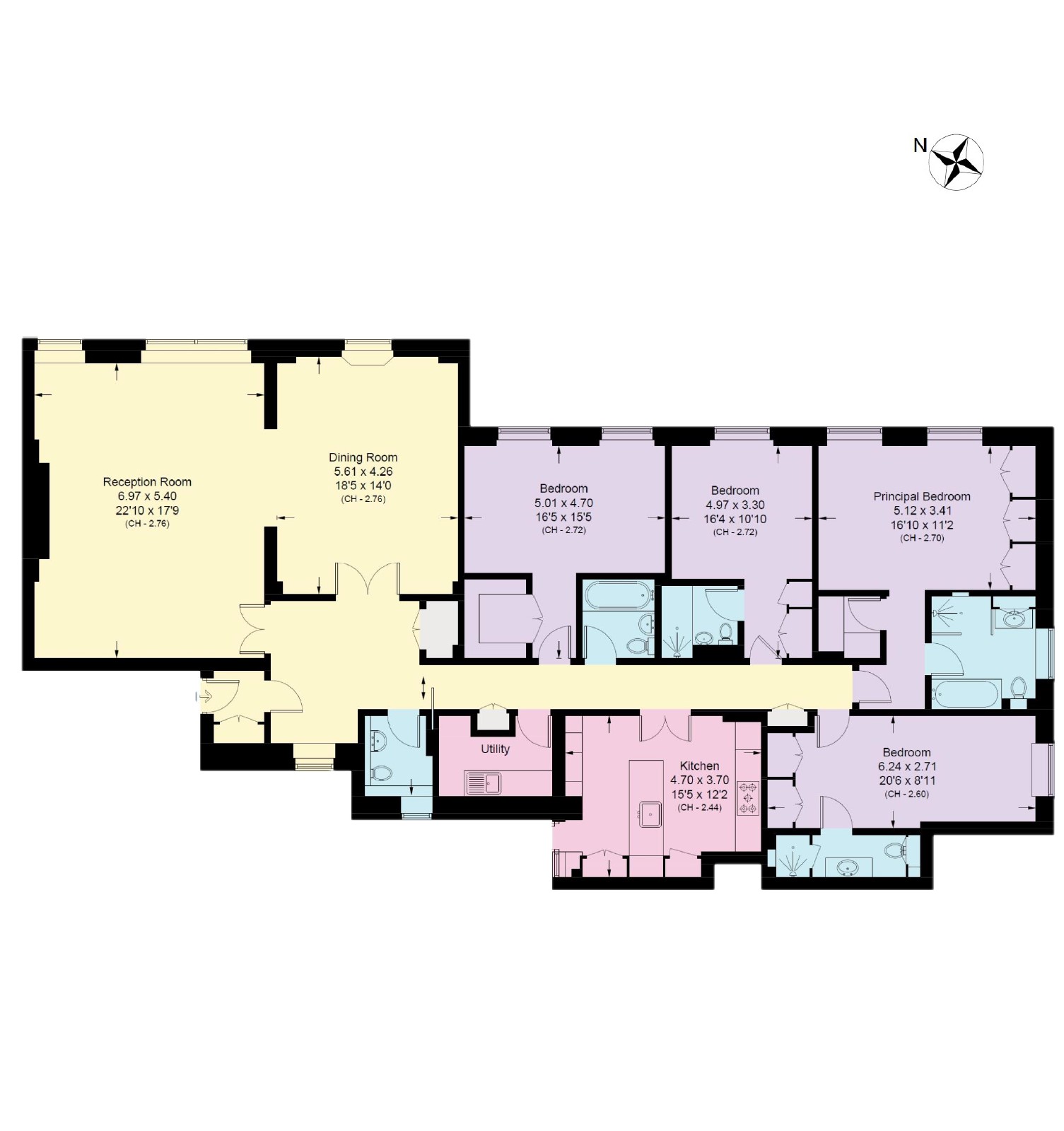 Abbey Lodge, London floorplan