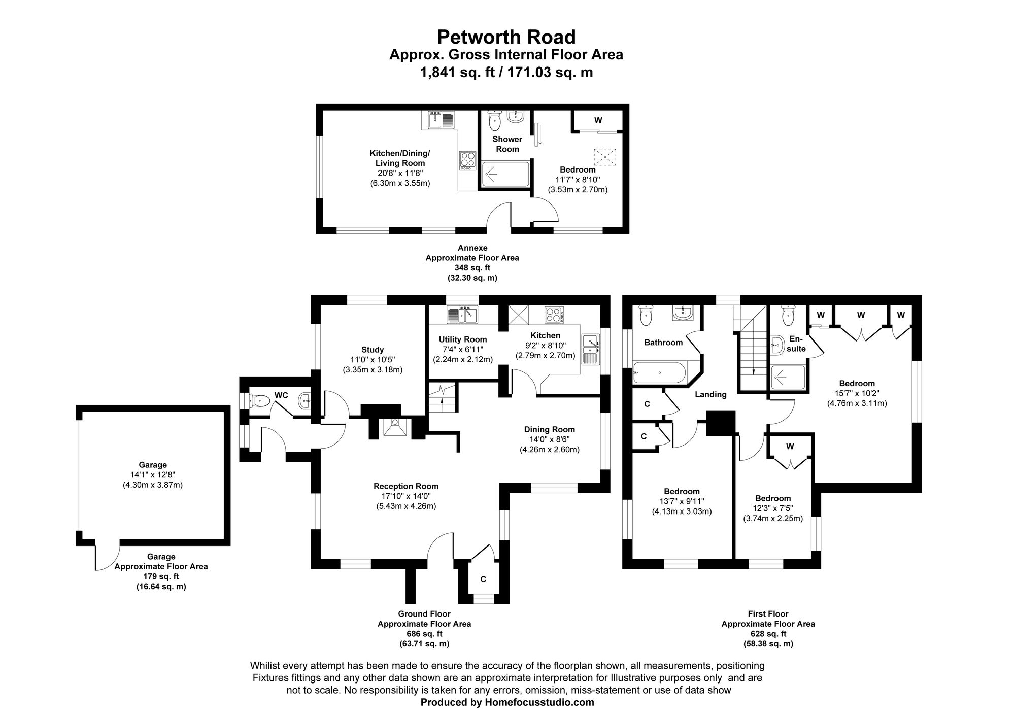 Orchard Cottage Petworth Road, Haslemere floorplan