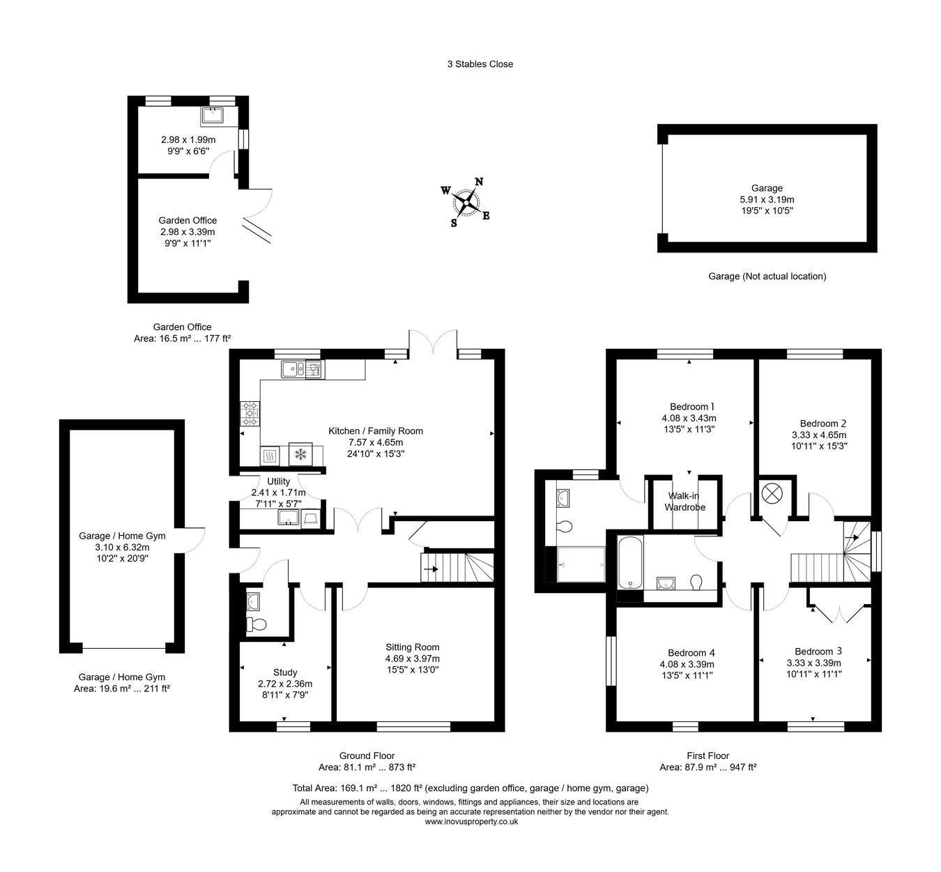 Newlands, Stable Close, Rode floorplan