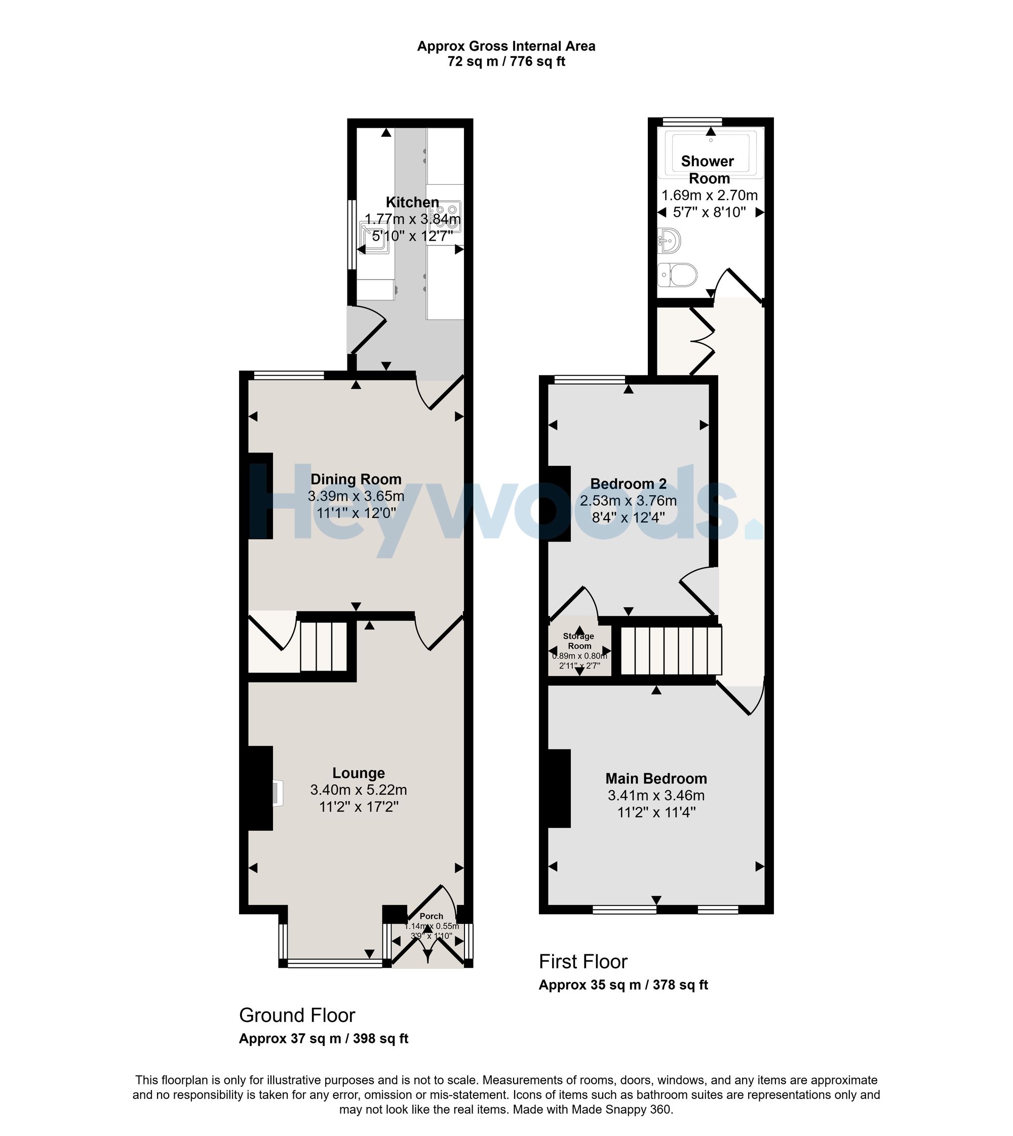 137 Birches Head Road, Stoke-On-Trent floorplan