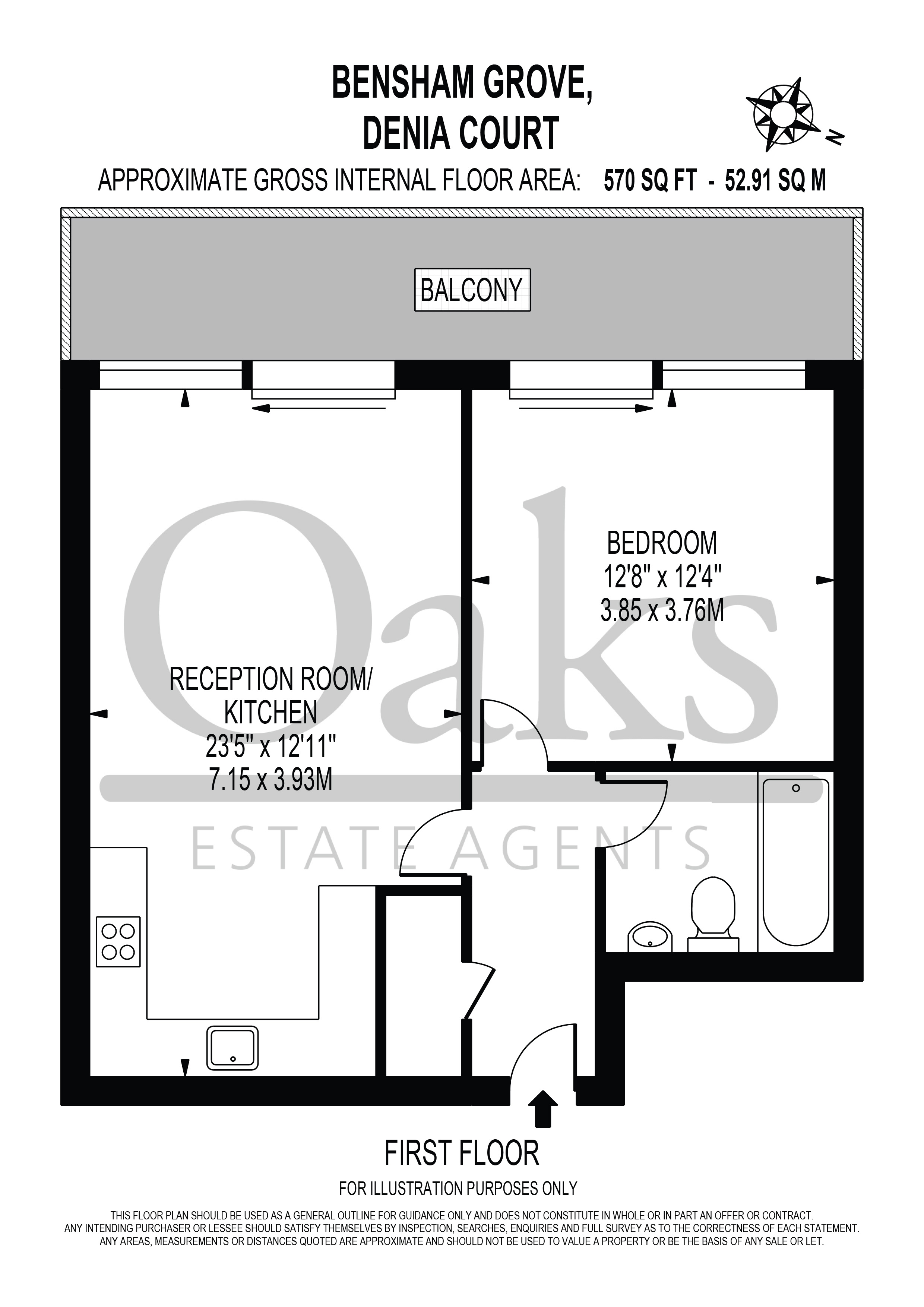 Bensham Grove, Surrey floorplan