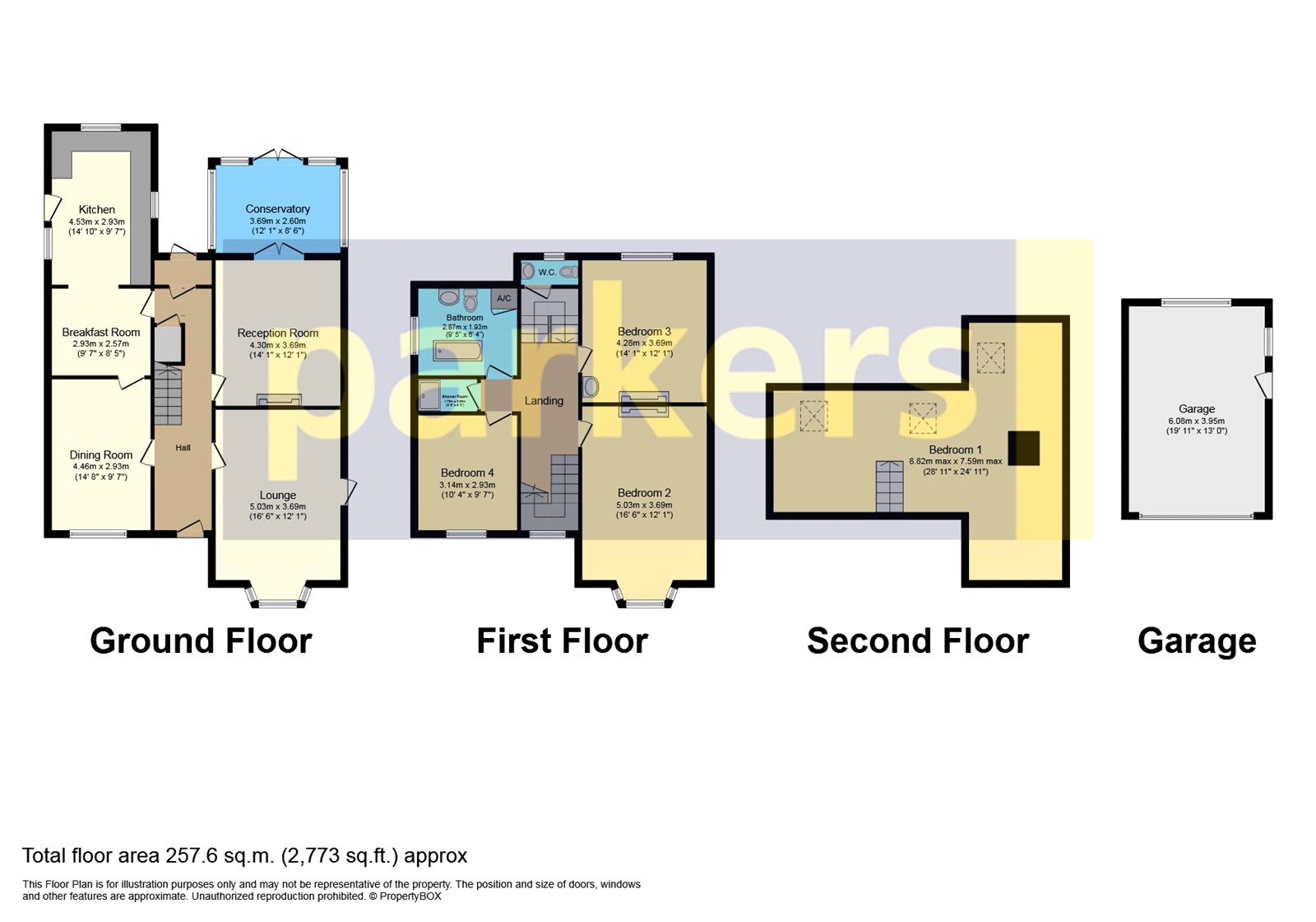 Basingstoke Road, Spencers Wood, Reading, Berkshire RG7, 4 bedroom