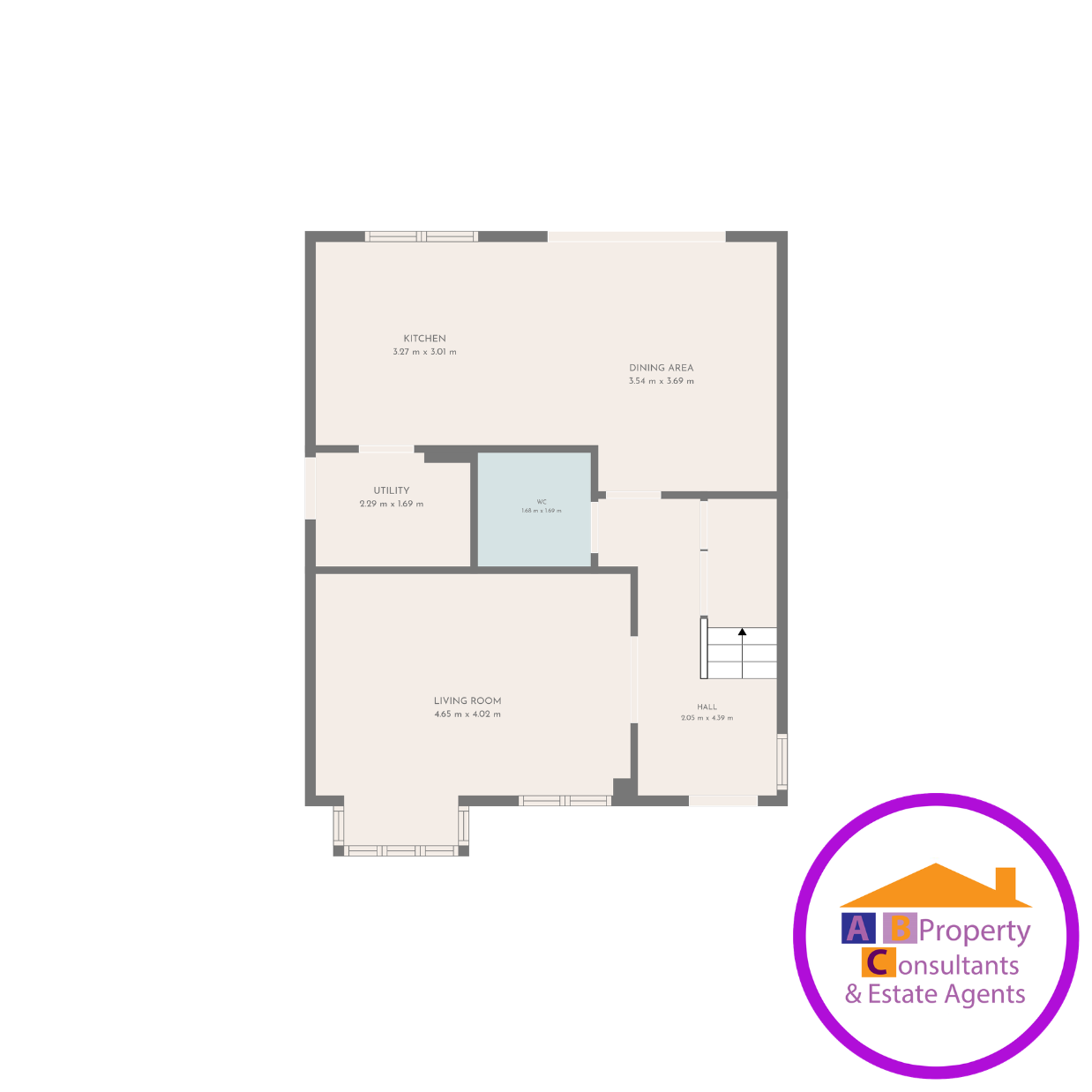 52 Loch Grove, Glasgow floorplan