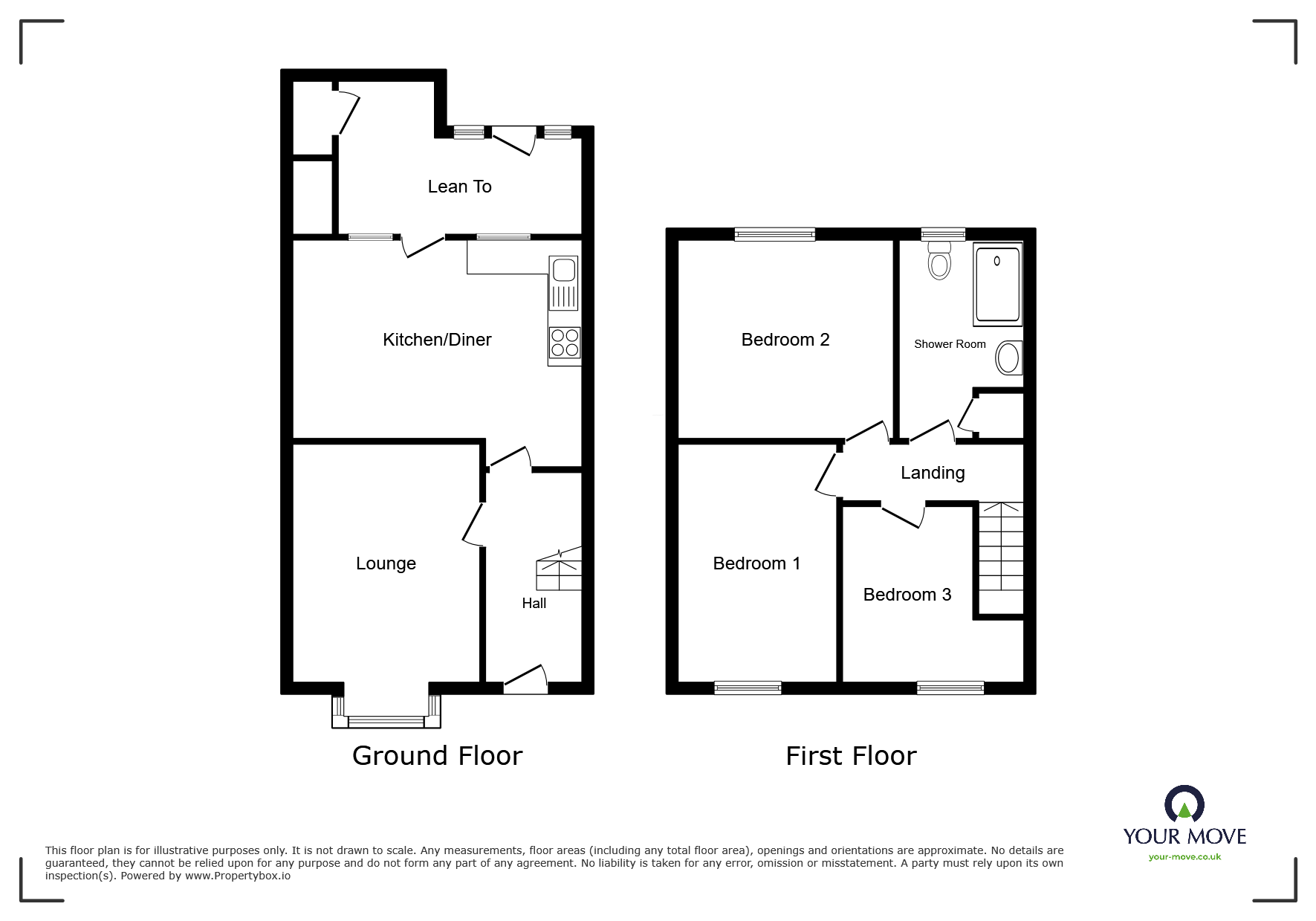 43, George Street, Coventry floorplan
