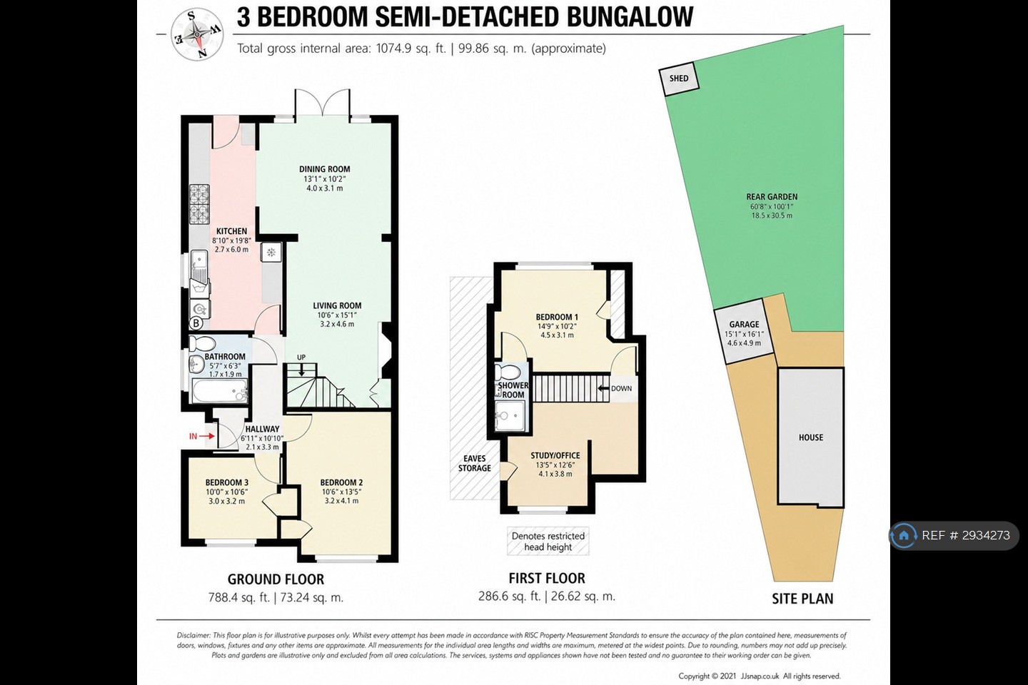 Catherine Close, Pilgrims Hatch, Brentwood floorplan