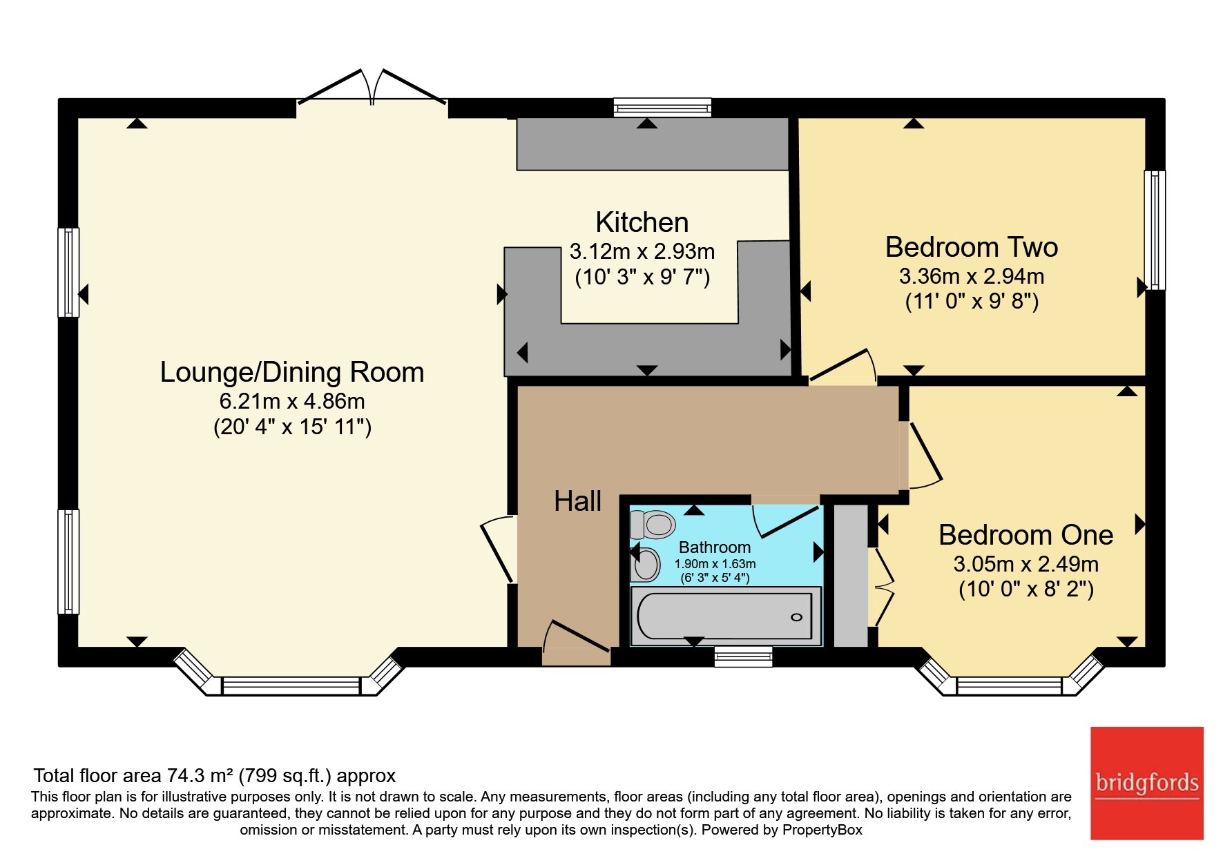 21, Oakland Glen, Preston floorplan